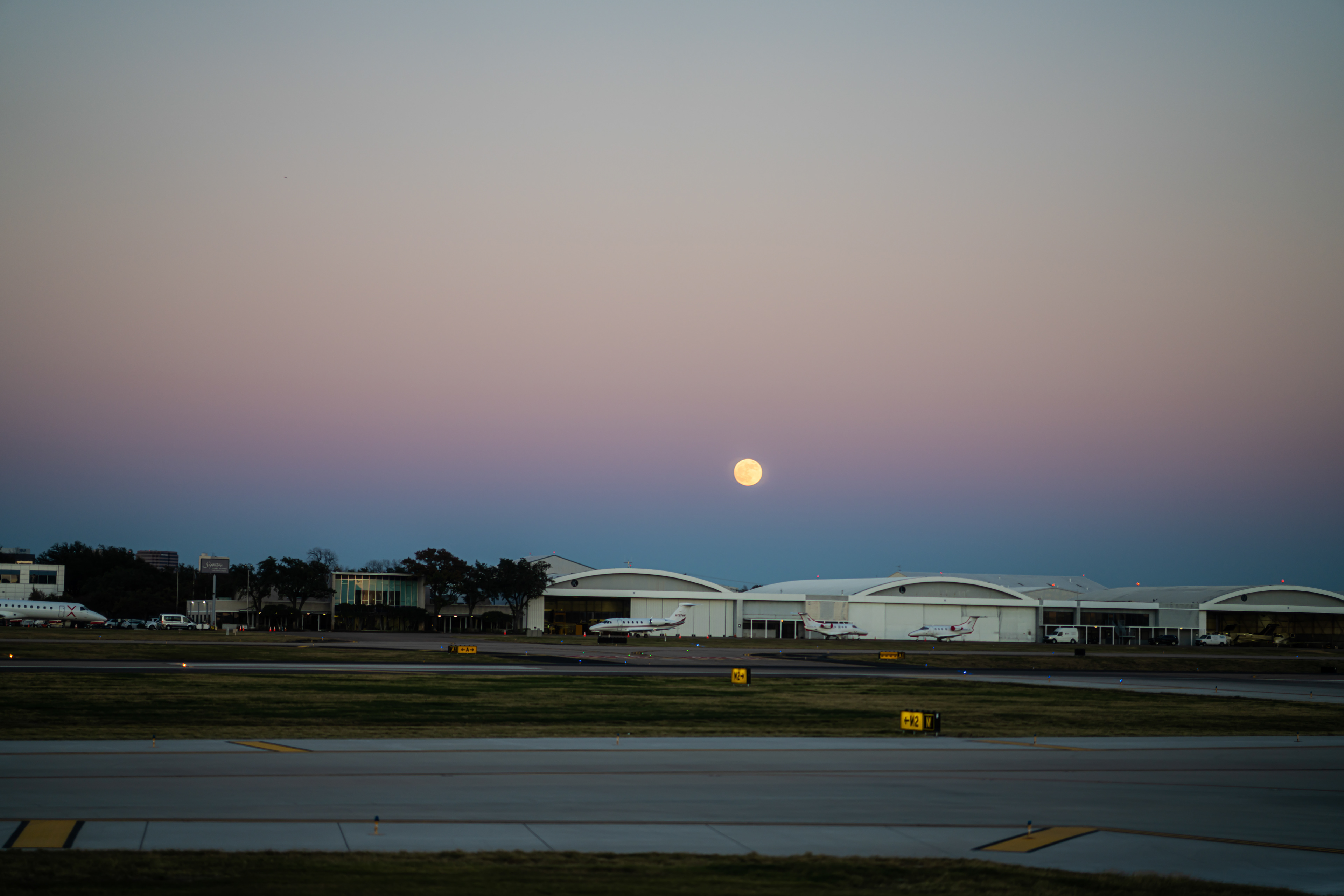 Moonrise at KDAL