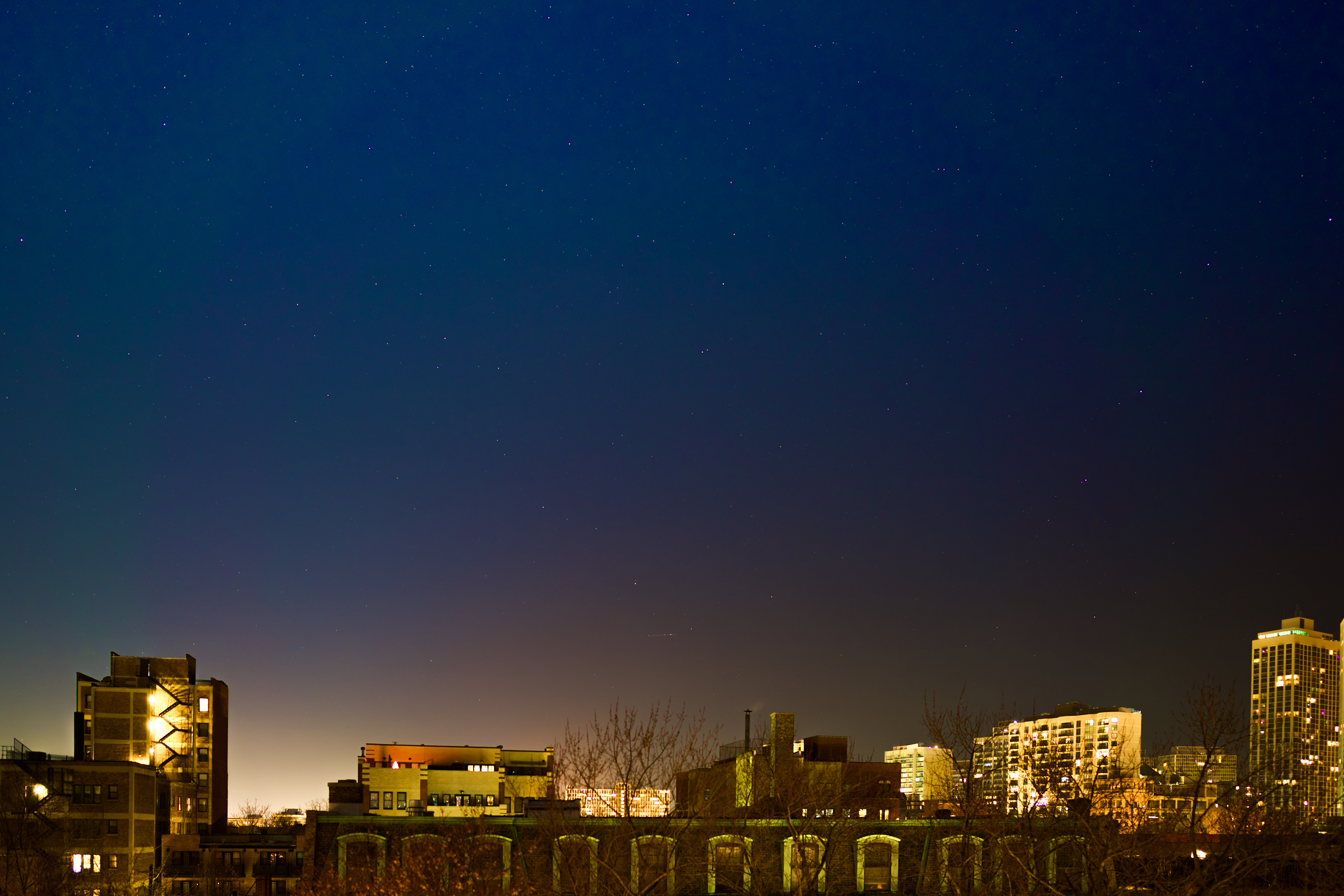 Urban Northern Lights (Seriously)