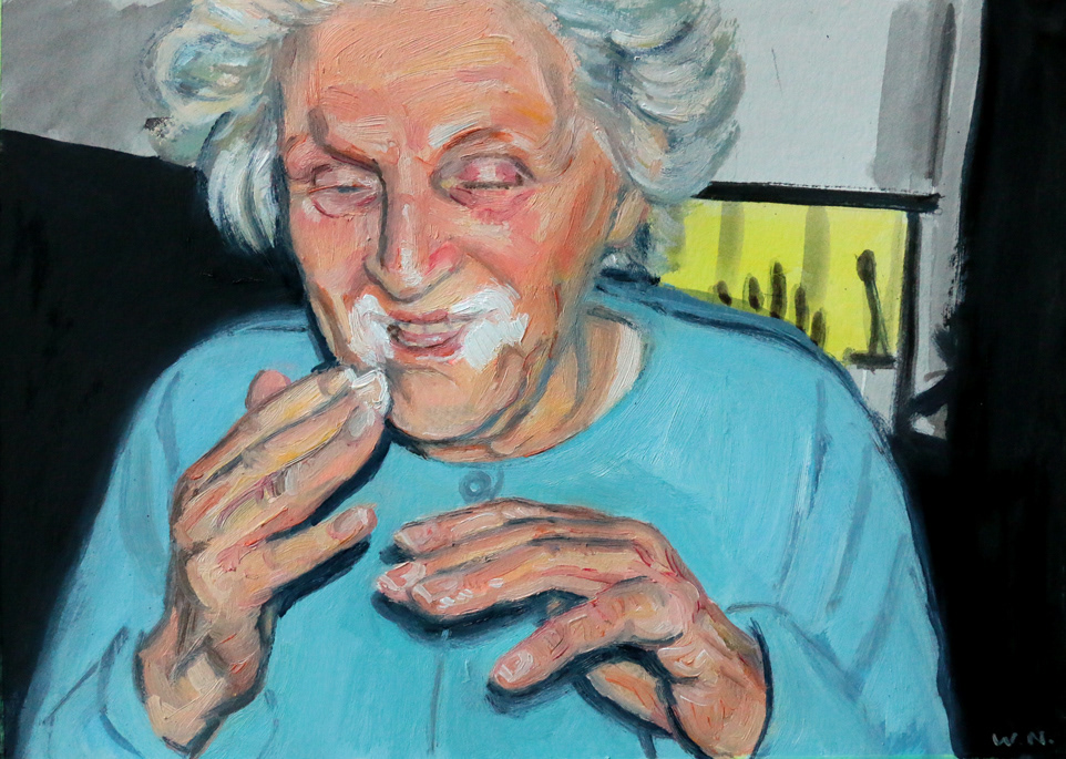 oil on paper 19x26