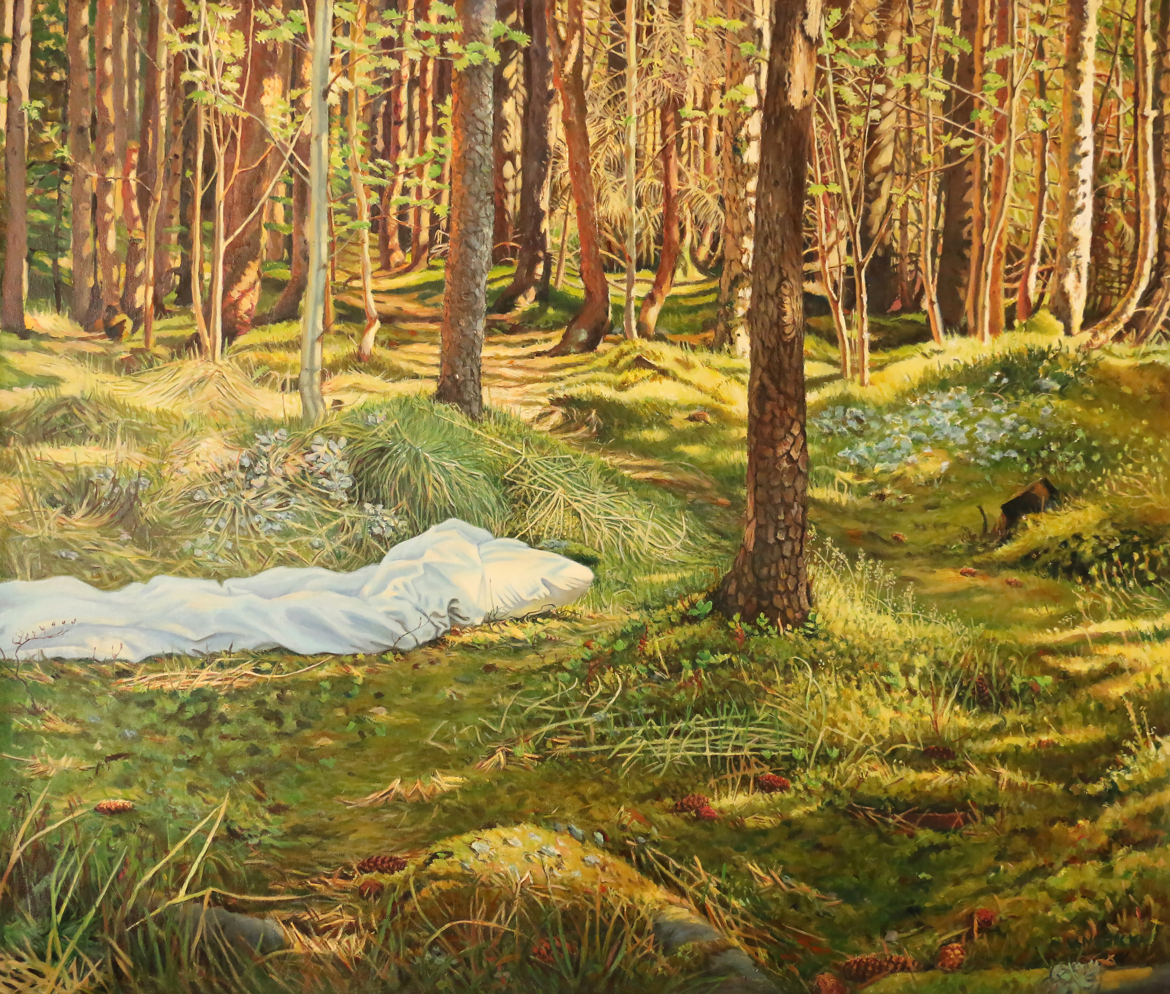 oil on cotton 85x100cm 2025