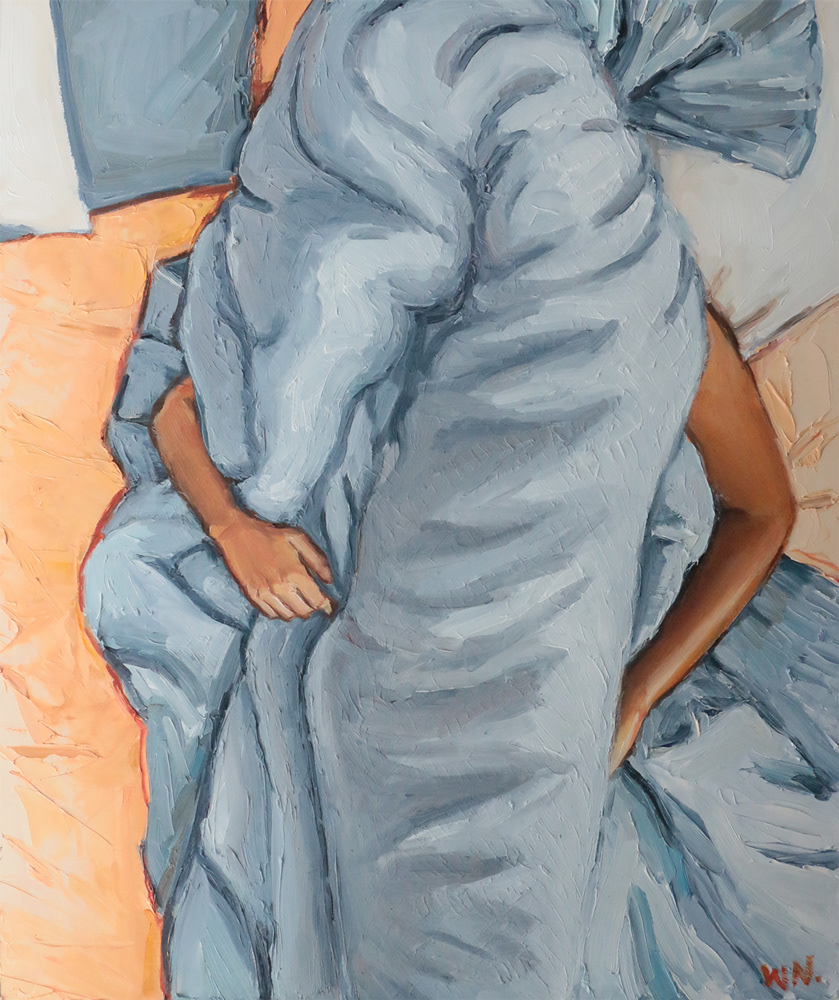 oil on wood, 2023