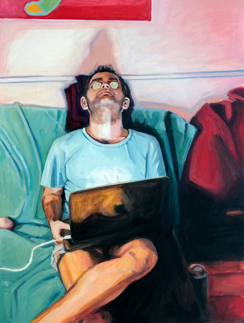 oil on wood, 2022