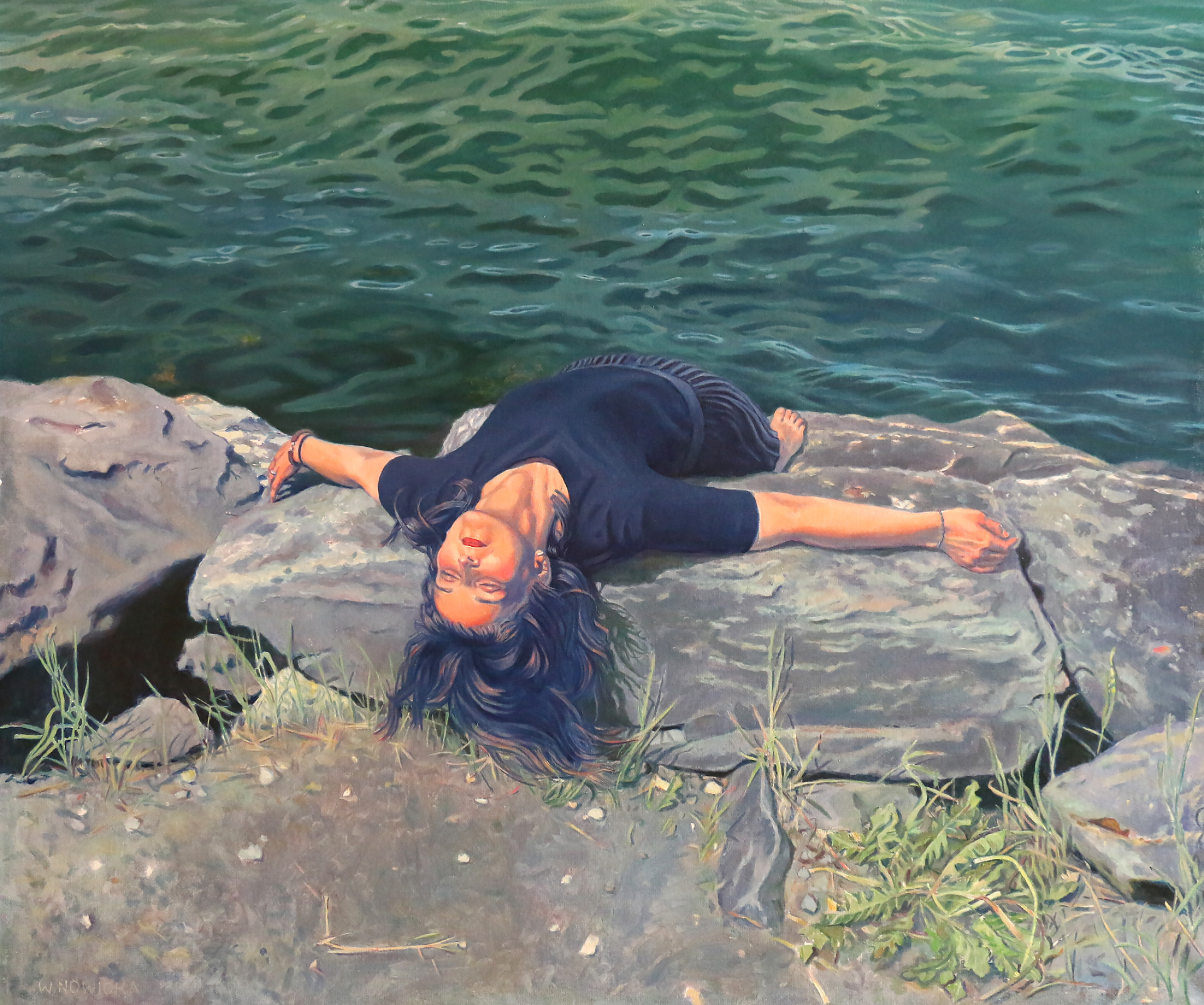 oil on cotton 85x100cm 2024
