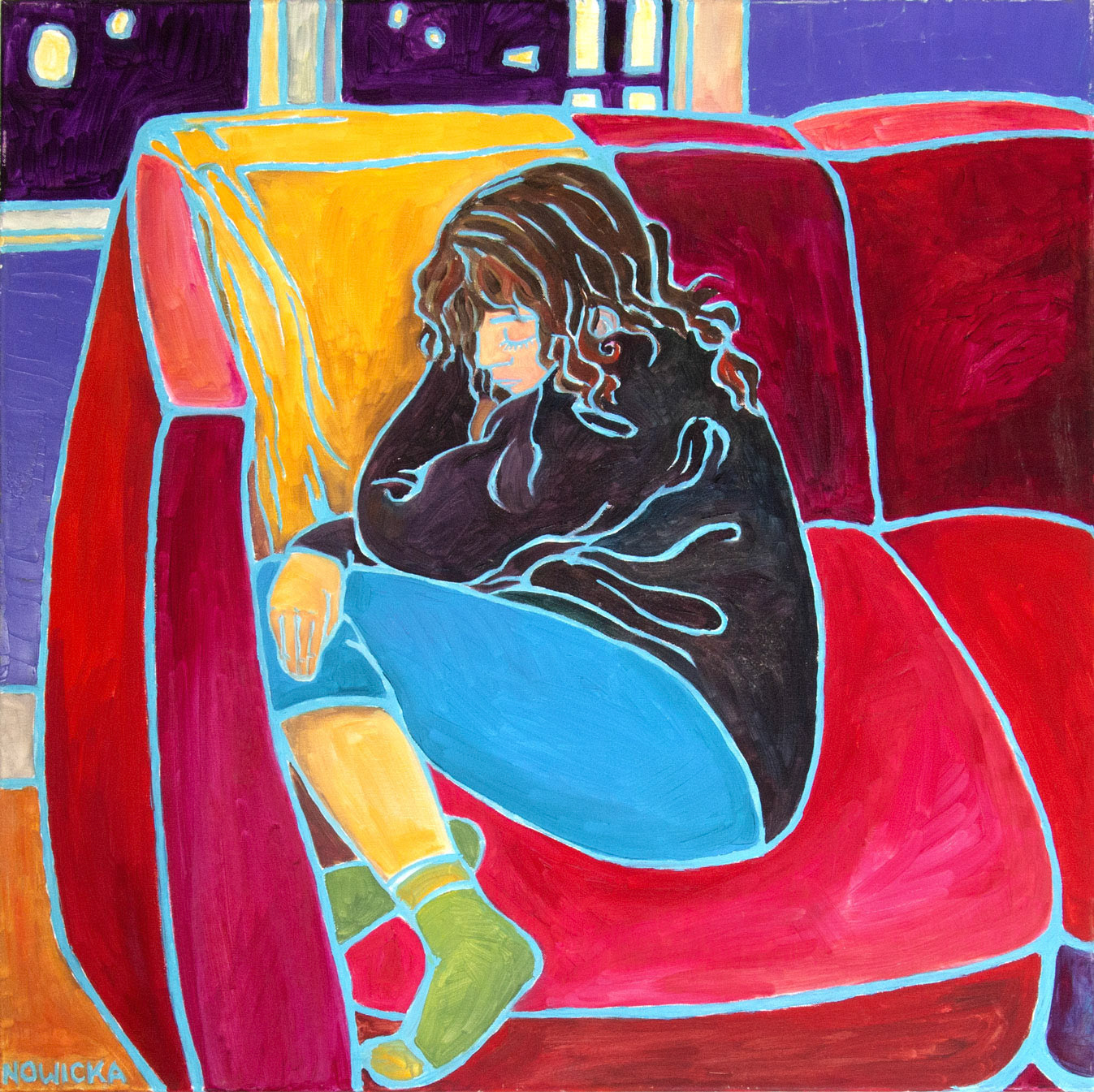 Oil on canvas 80x80