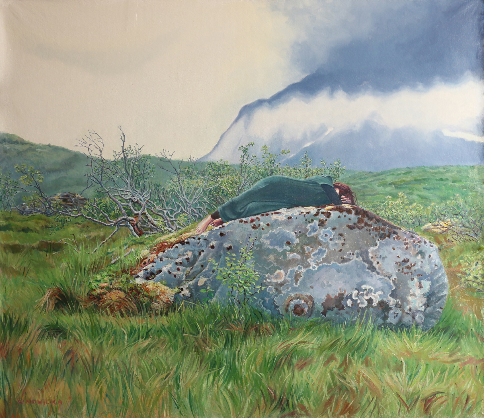 oil on cotton 85x100cm 2024