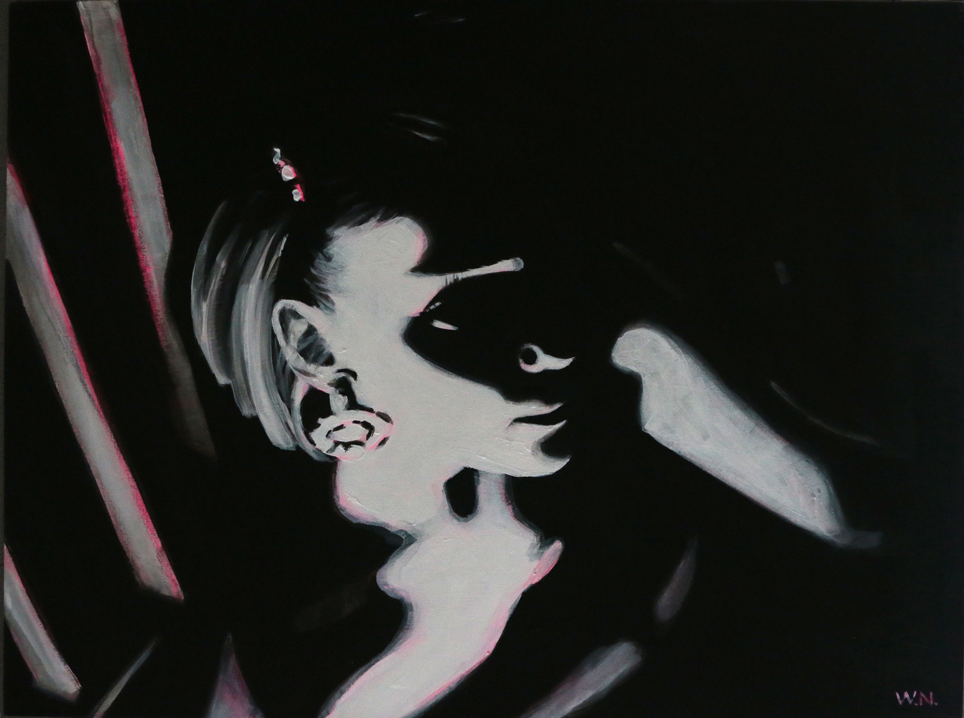 oil on wood 45 x 60 sold