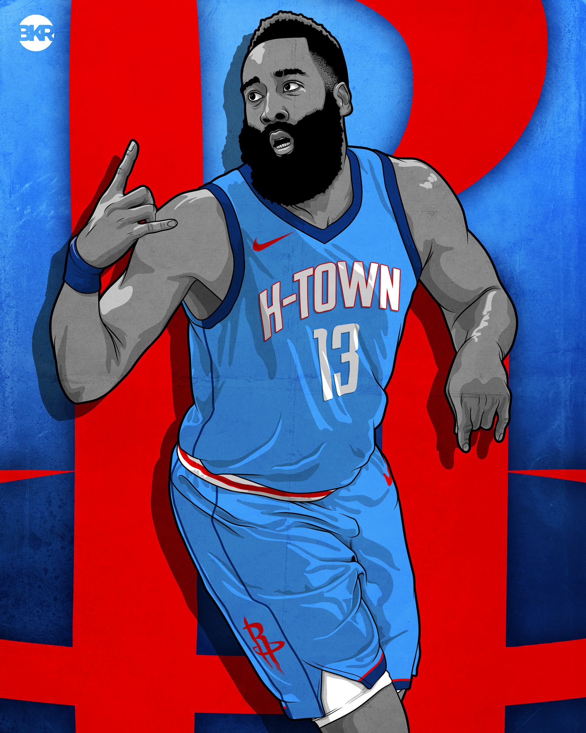 Jason Becker - 2020-2021 NBA City Edition Uniforms Illustrations