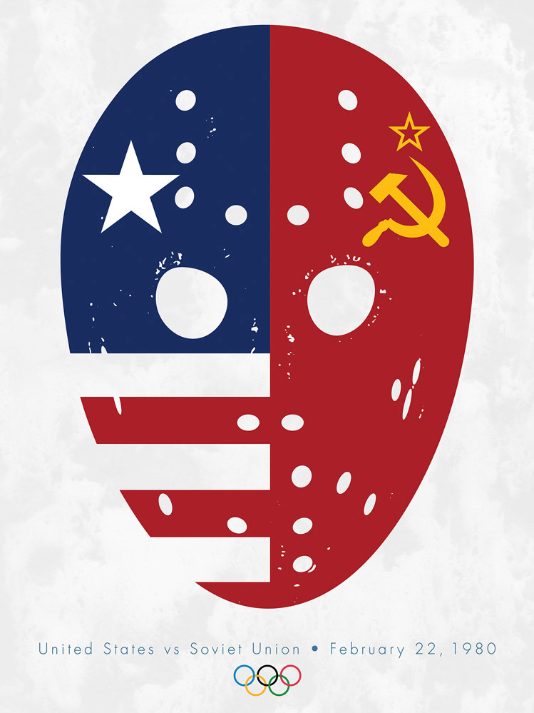 Miracle on Ice, Lake Placid, Feb. 22, 1980, for the Bleacher Report, Creative Action Network &amp; Boys &amp; Girls Clubs