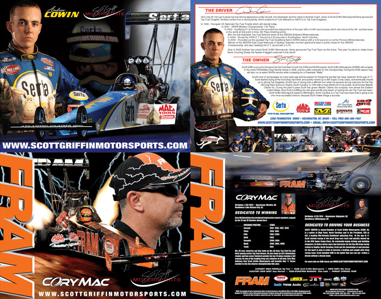 Hero Cards for Scott Griffin Motorsports