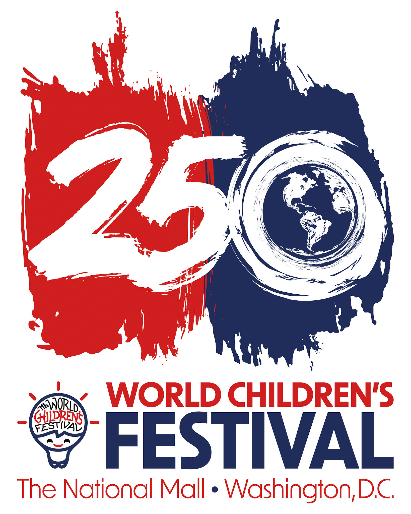 Logo Design World Children's Art Festival • International Child Art Foundation