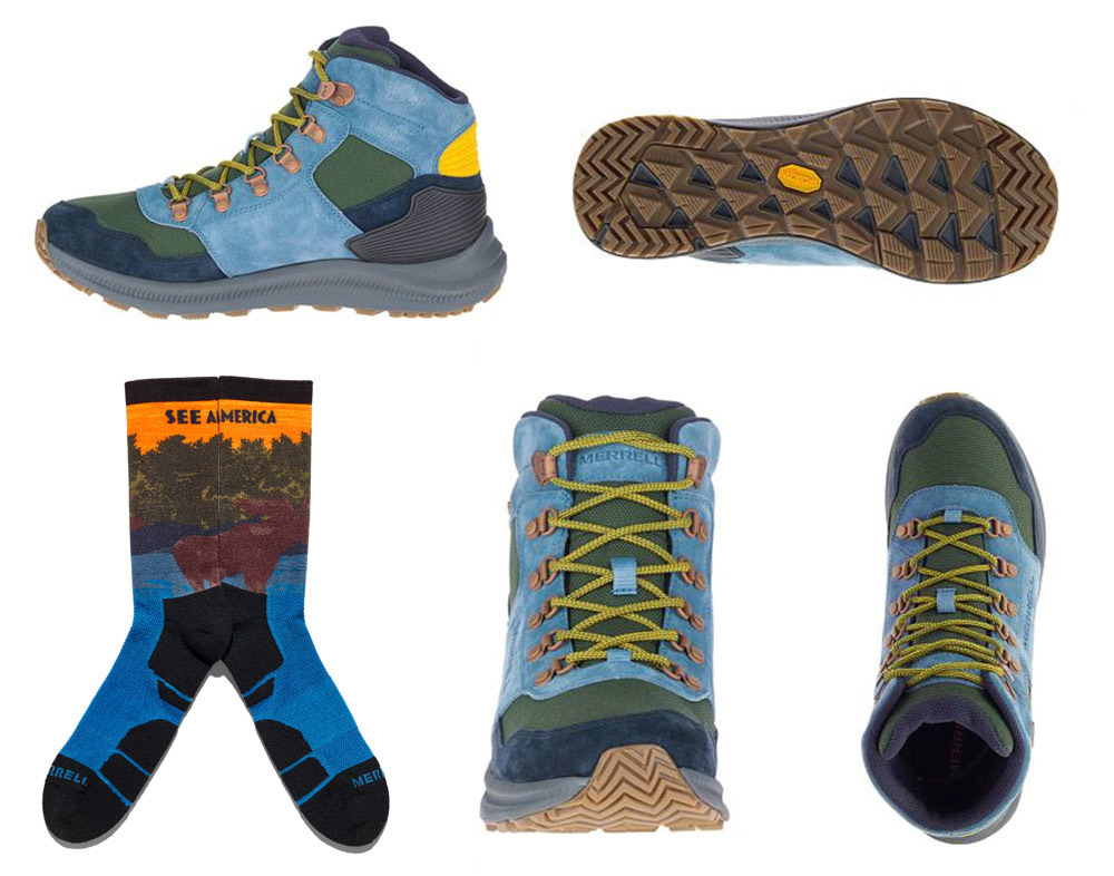 Katahdin Woods &amp; Waters National Monument Shoes &amp; Socks for Merrell® Shoes, The National Park Service (NPS), Creative Action Network, &amp; Earthjustice