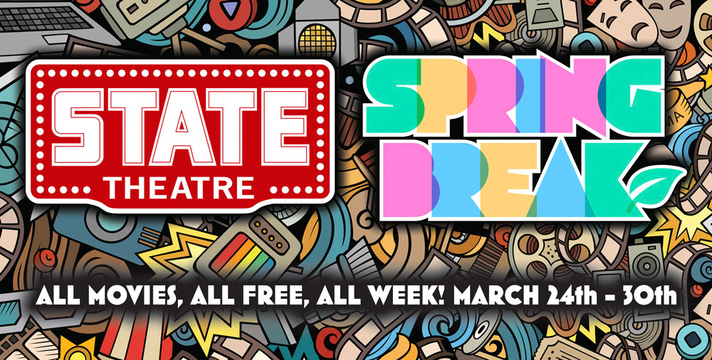 State Theatre Spring Break promotions for the Traverse City Film Festival Inc.