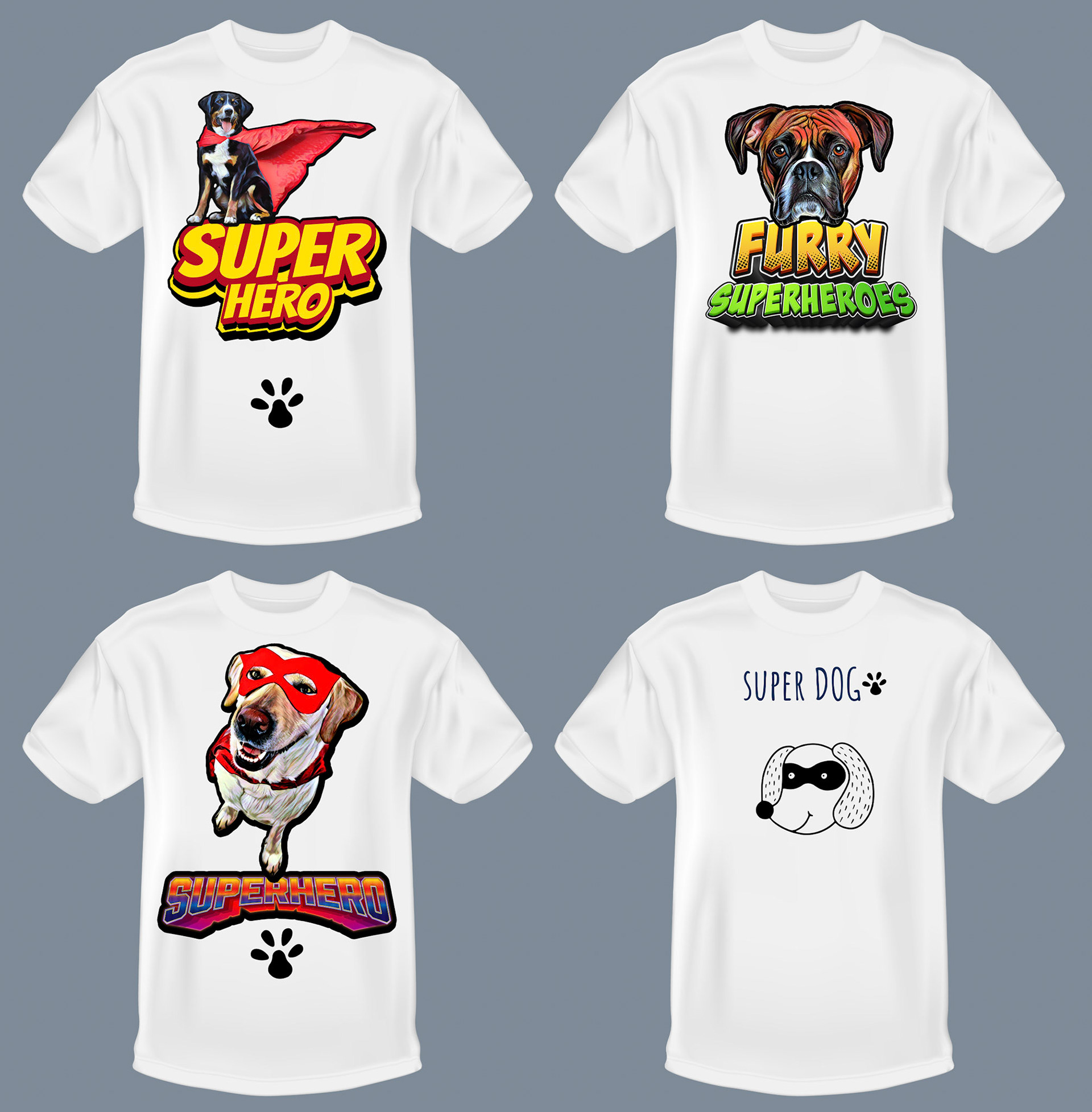 T-Shirts Collection for Putnam Service Dogs NYC