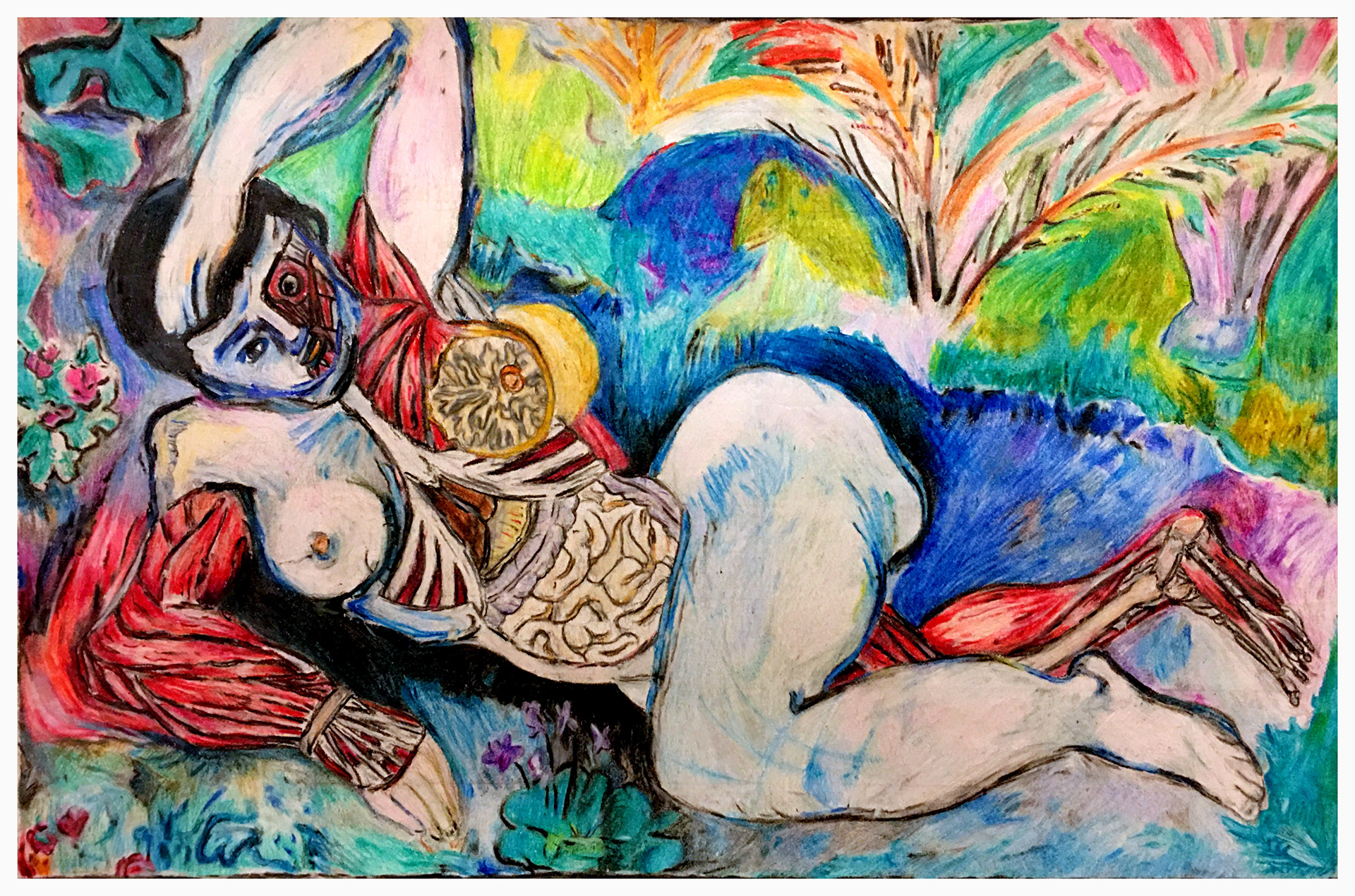 Anatomy of Mattise' Blue Nude (Souvenir de Biskra)
