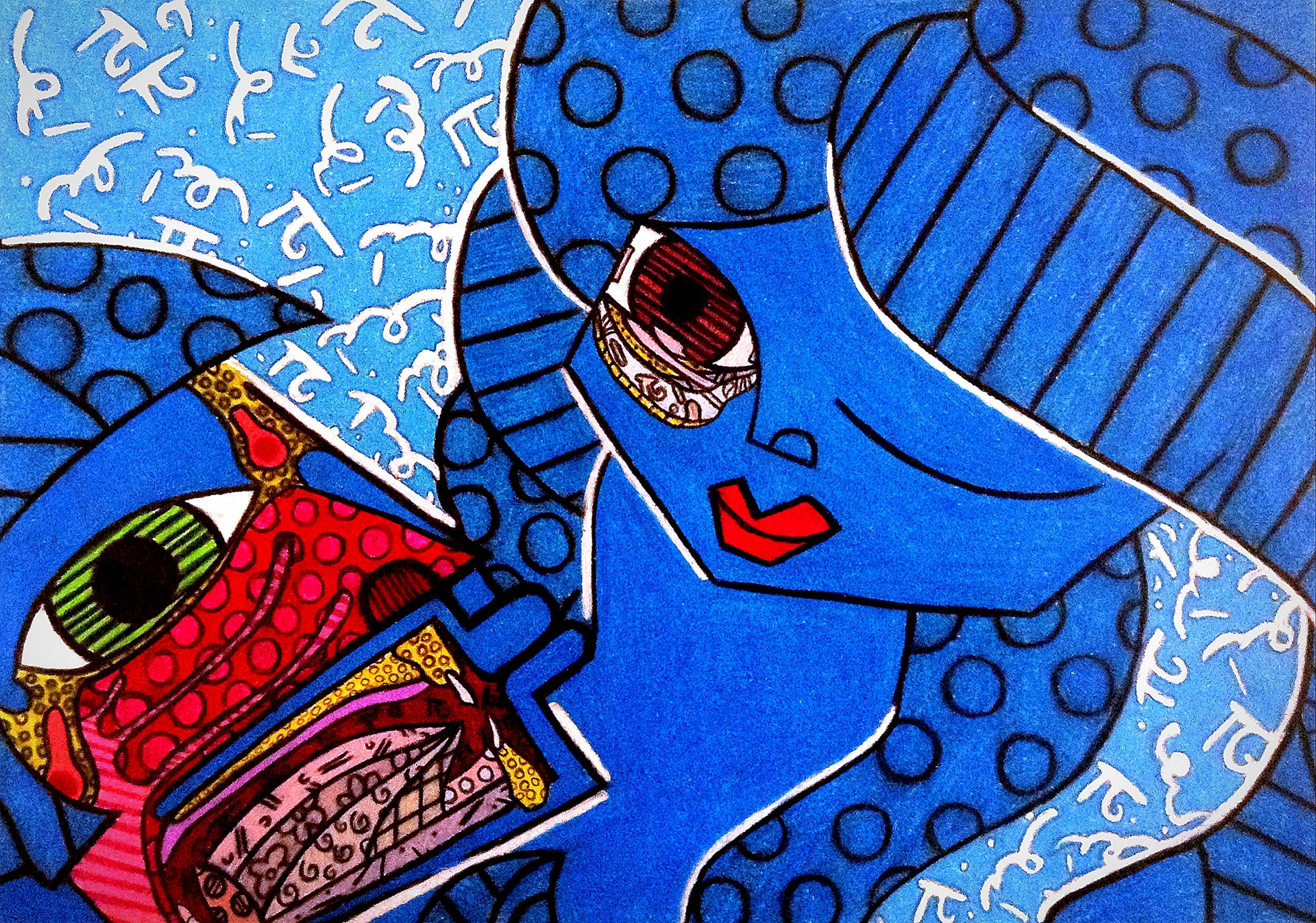 Anatomy of Britto's The Kiss