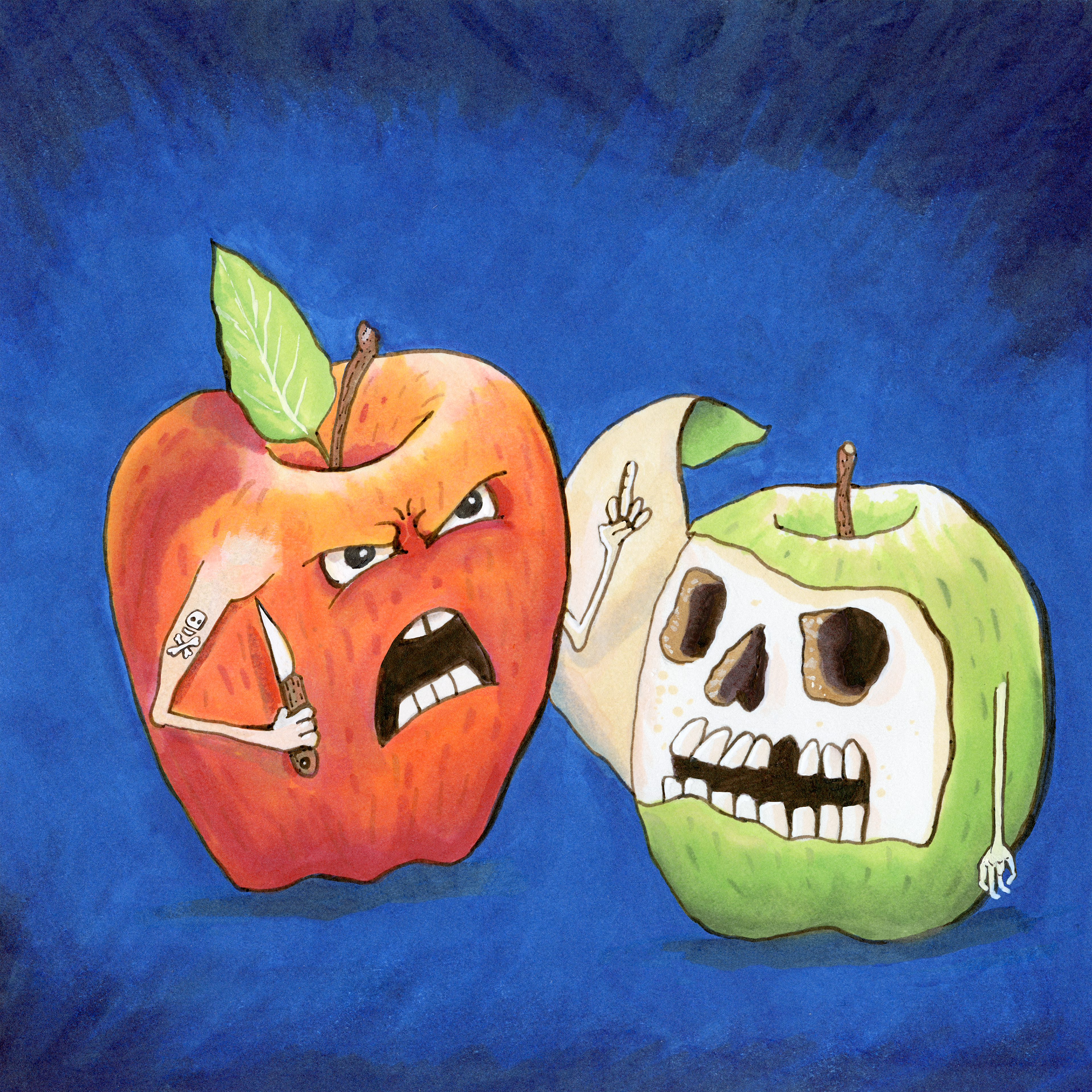 Bad Apple & Apple Peel