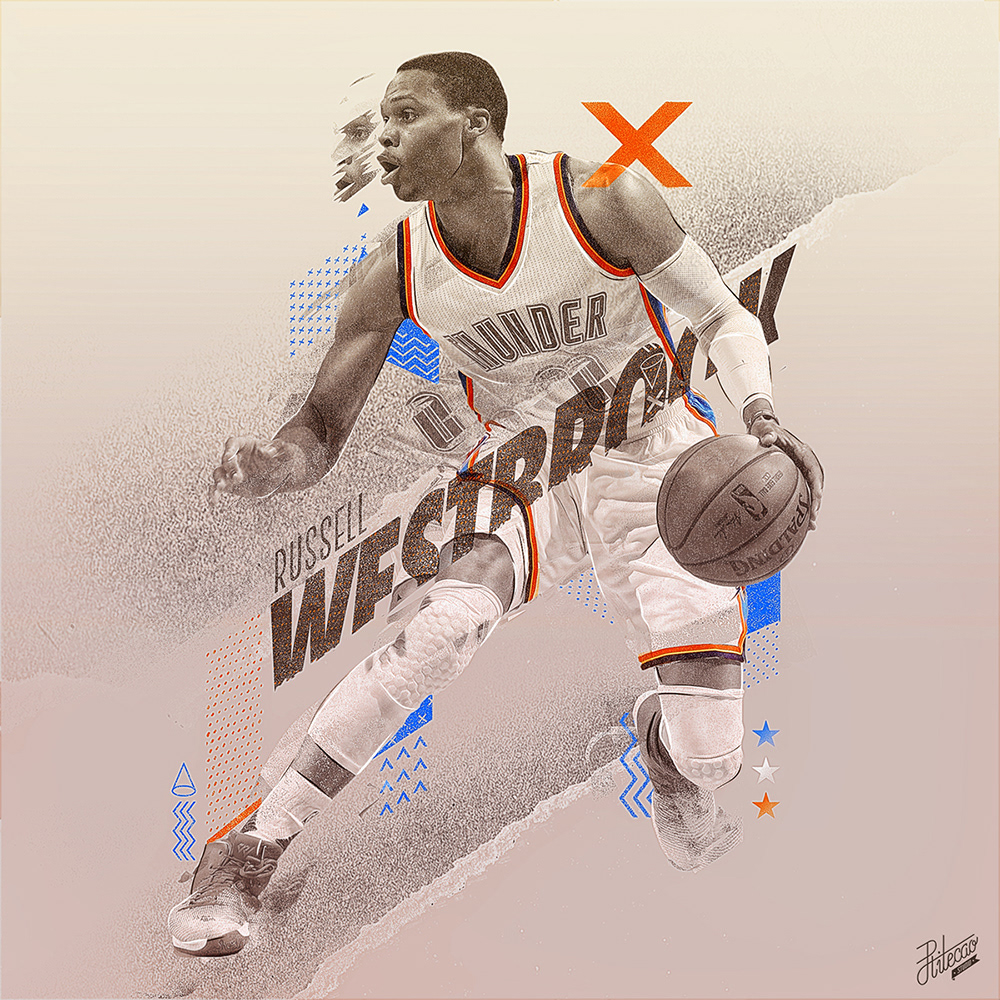 Ptitecao Studio - Sport graphic designer - NBA Typography