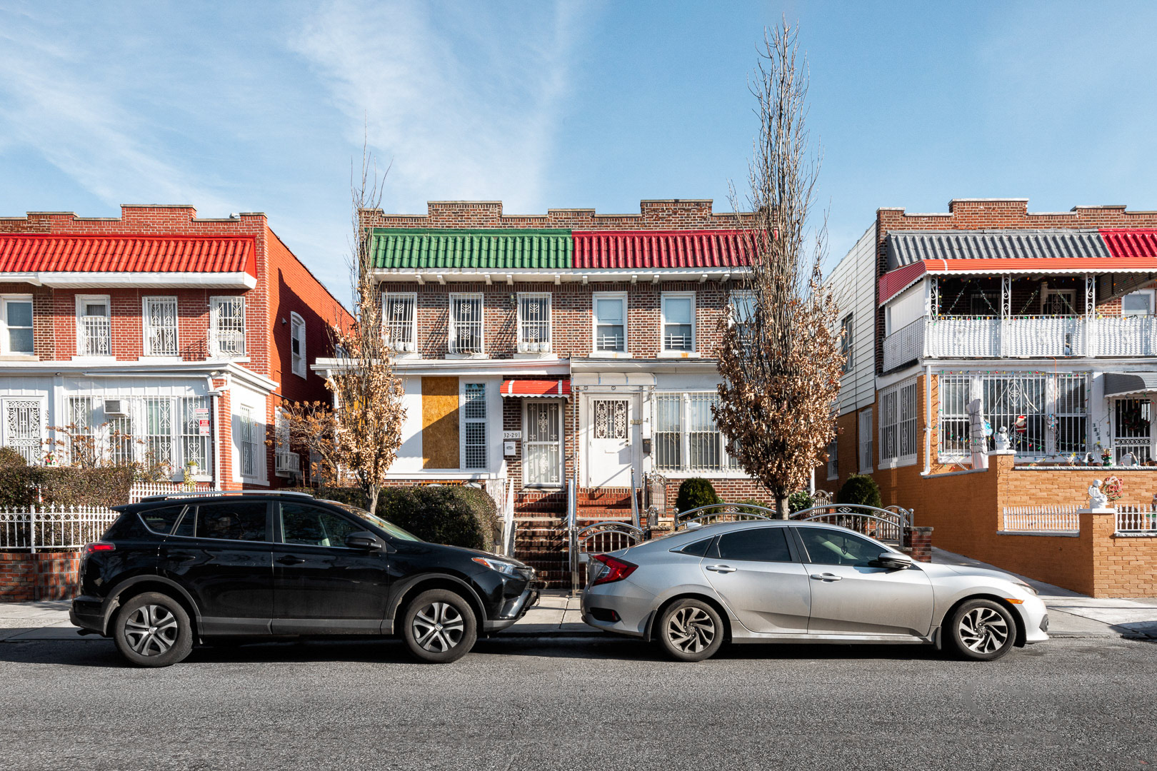 Houses in Jackson Heights, Queens