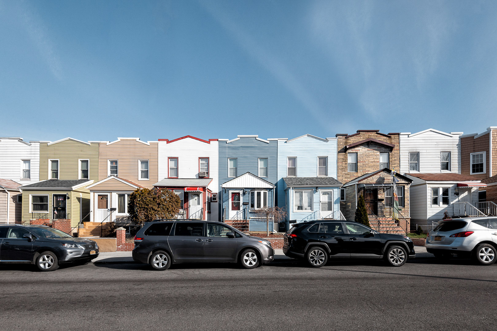 Houses in Jackson Heights, Queens