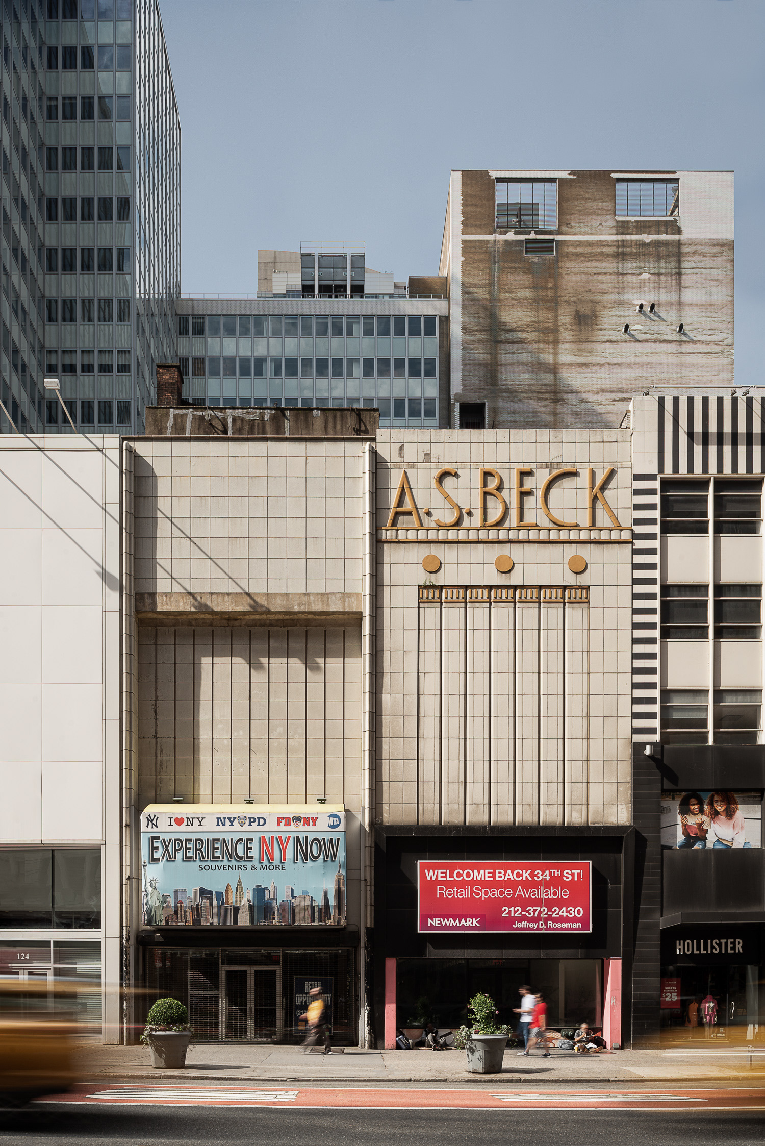34th Street, Art Deco storefront, NYC