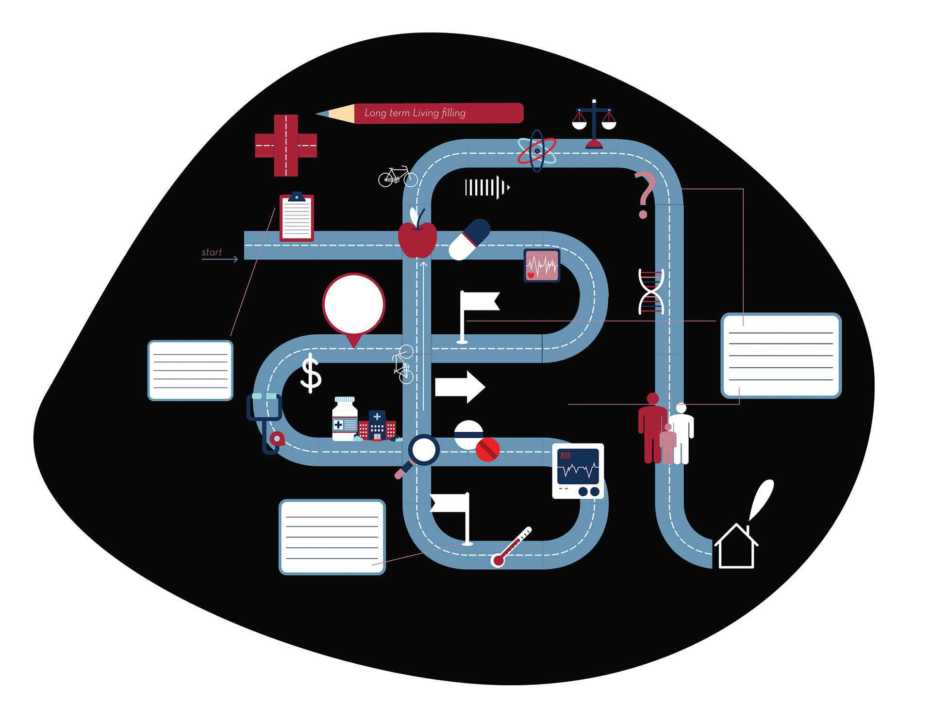 Icons and Charts Design