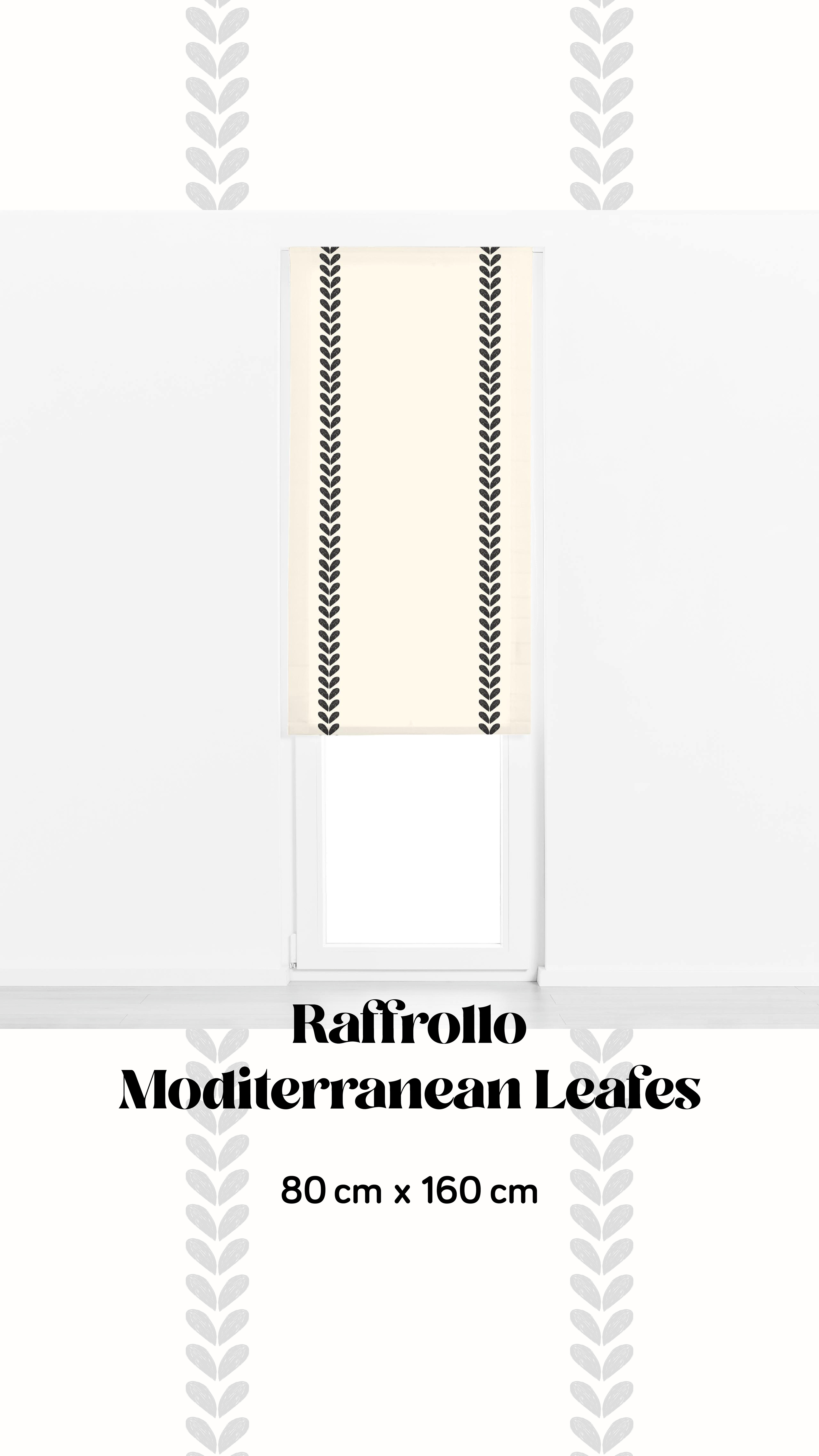Raffrollo Moditerranean Leafes