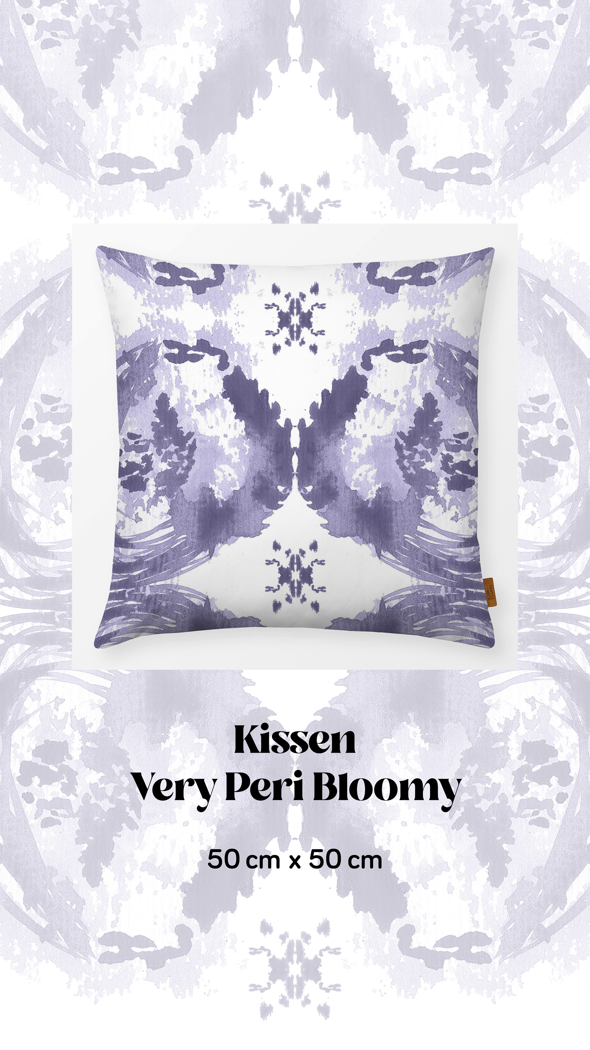 Kissen Veri Peri Bloomy