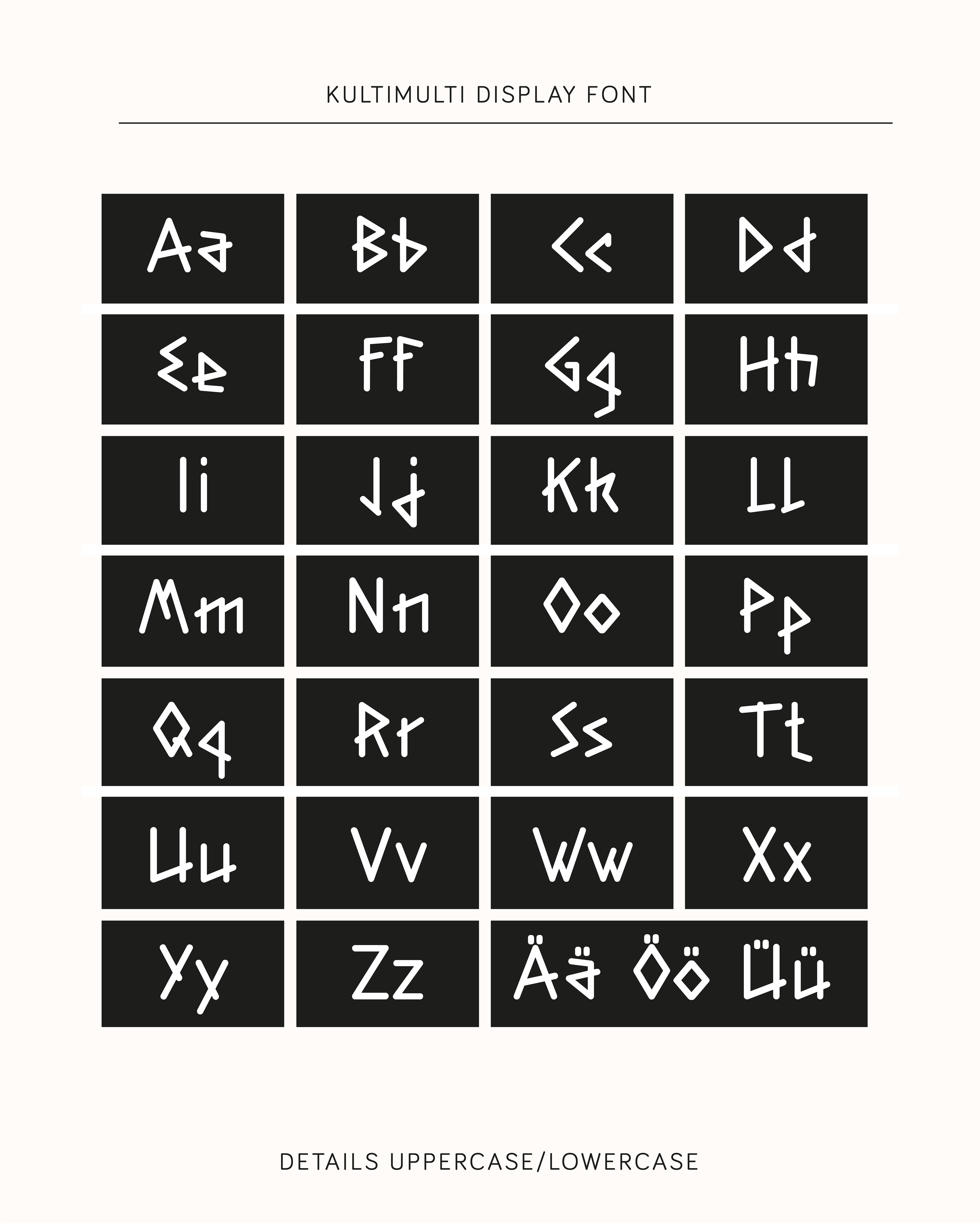 DETAILS LOWERCASE/UPPERCASE