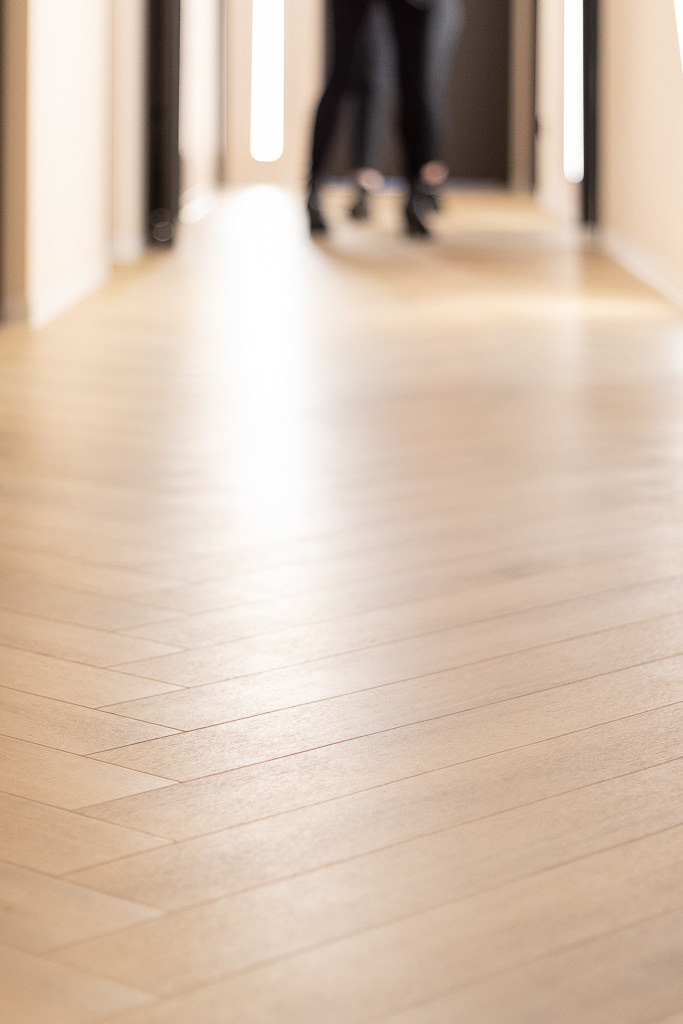 helle und warme Fußböden