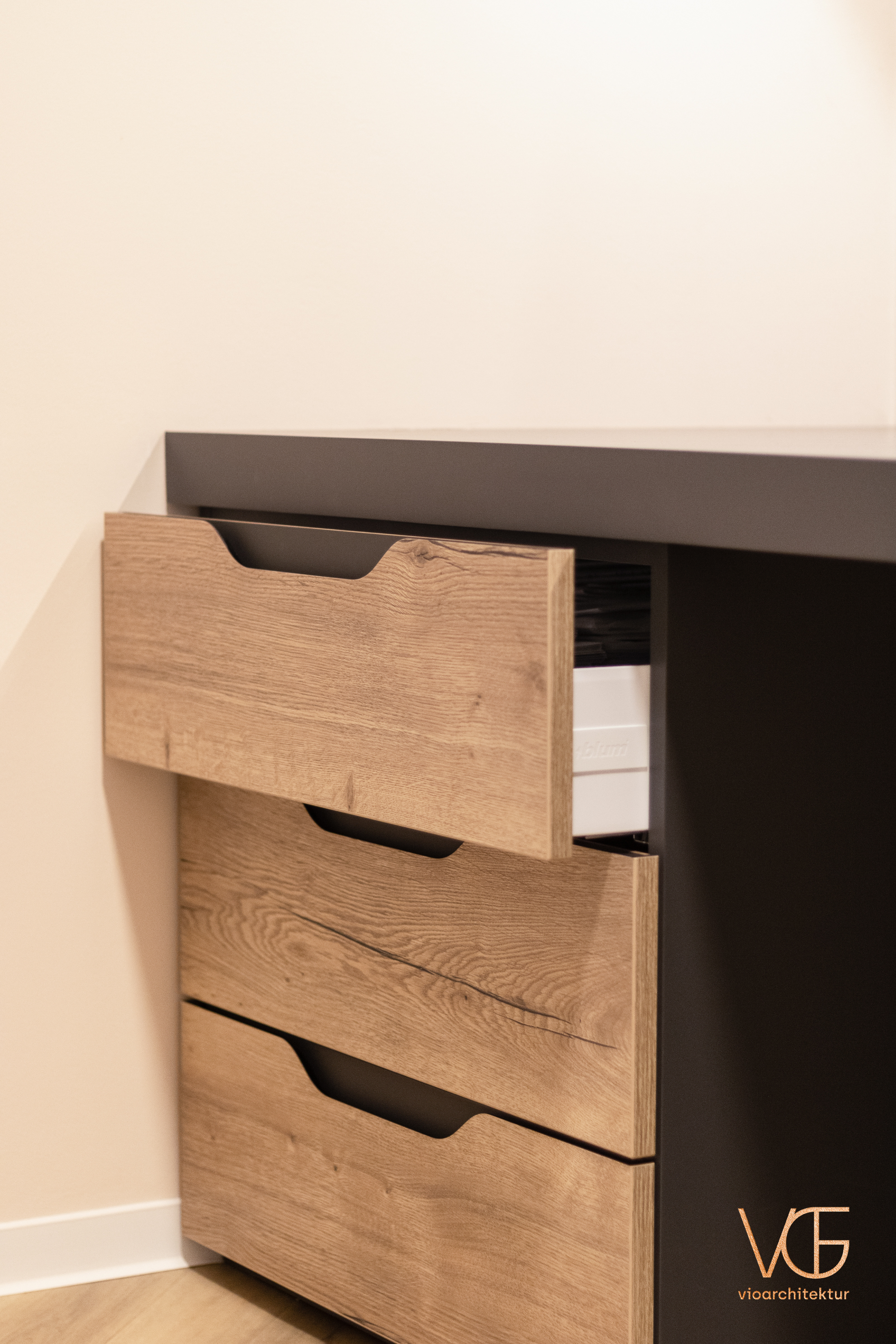 Backoffice Schubladen Details
