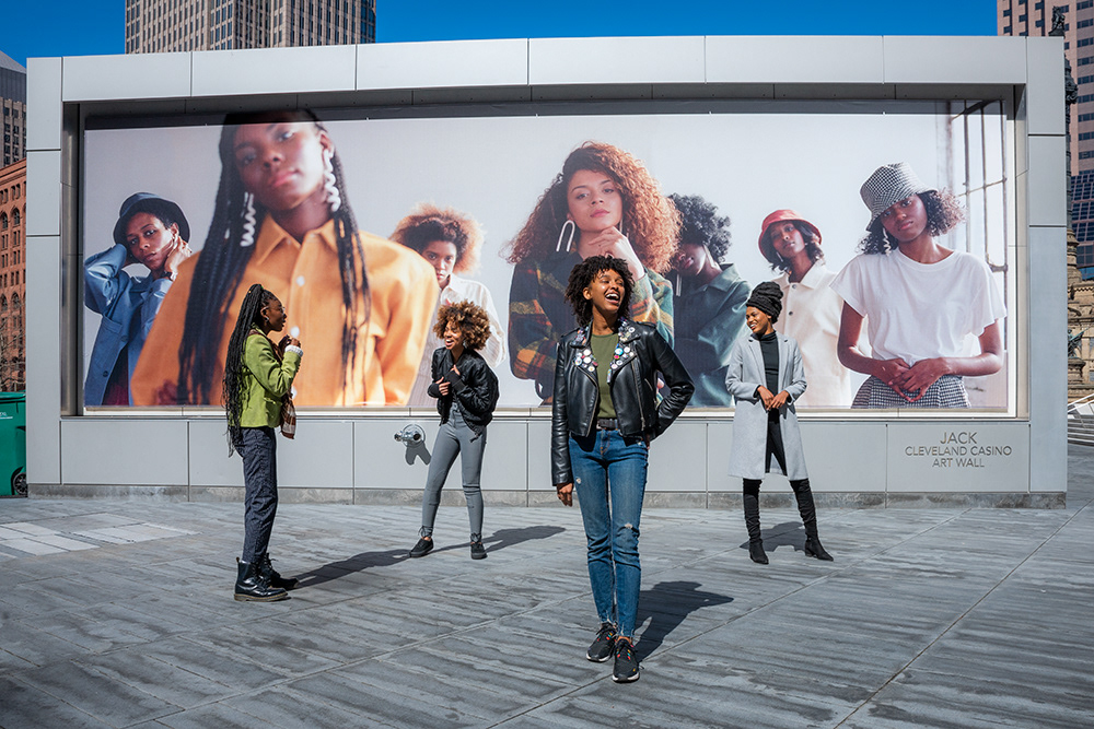 Photographer Da’Shaunae Marisa and models