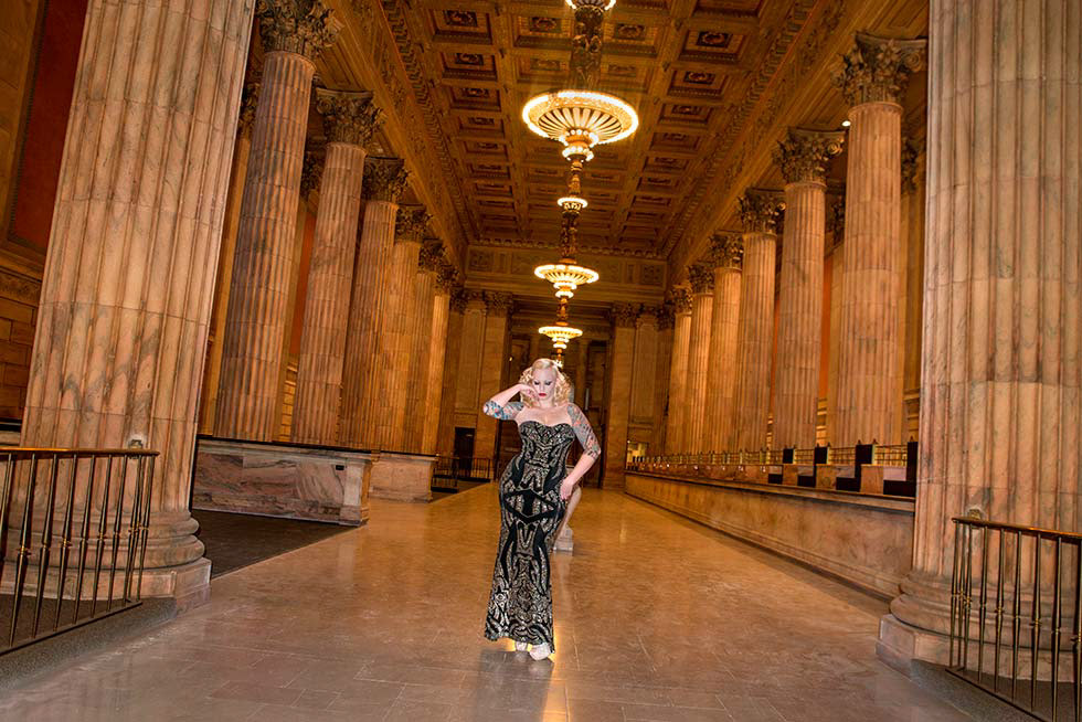 Tobey Anne Russell at the Garfield Bldg Downtown Cleveland