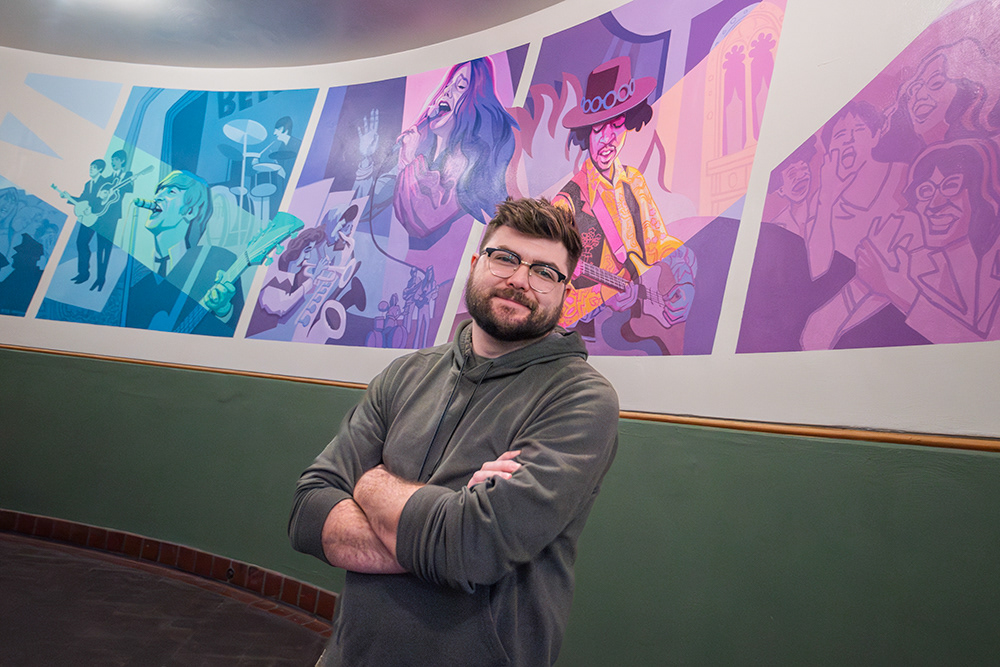 Artist Derek Brennan