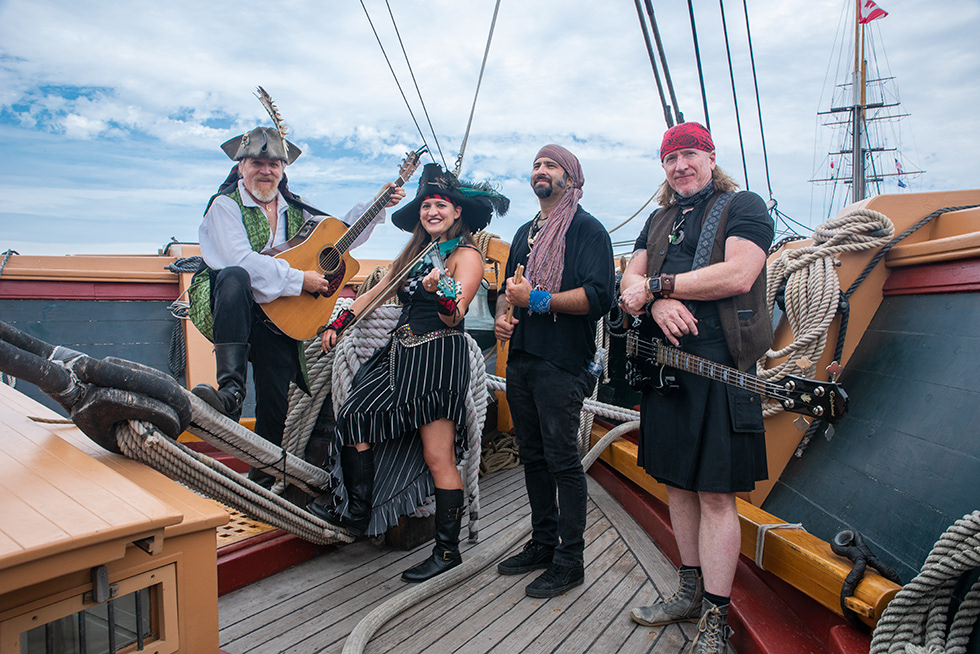 Tom Mason and the Blue Buccaneers at the Tall Ships Festival
