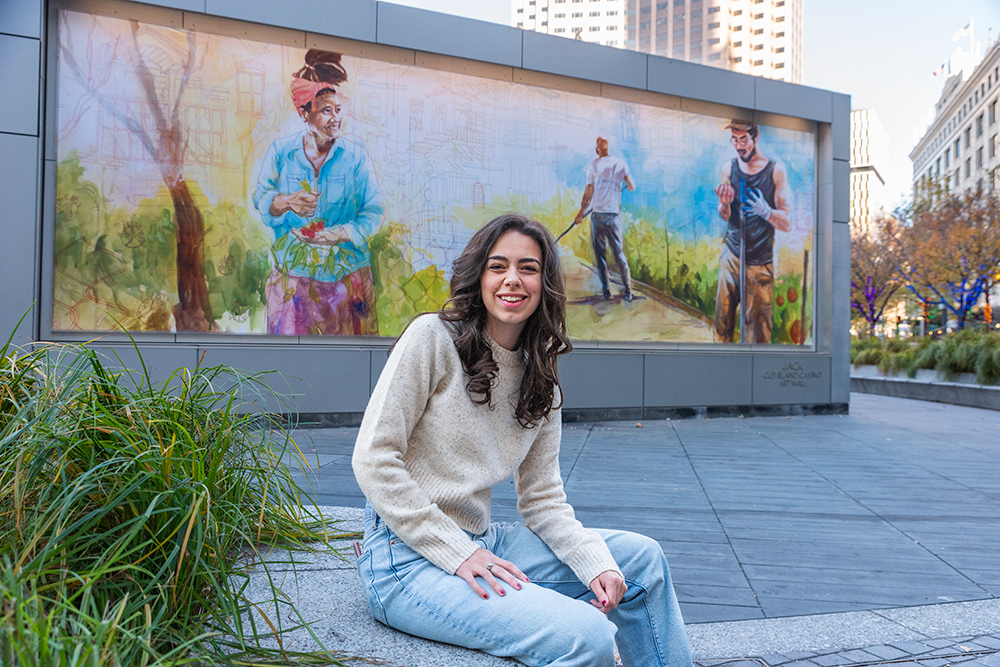 Artist Alyssa Lizzini