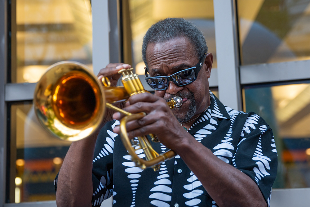 American jazz trumpeter, Kamal Abdul Alim