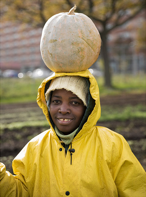 Ohio City Farm Worker