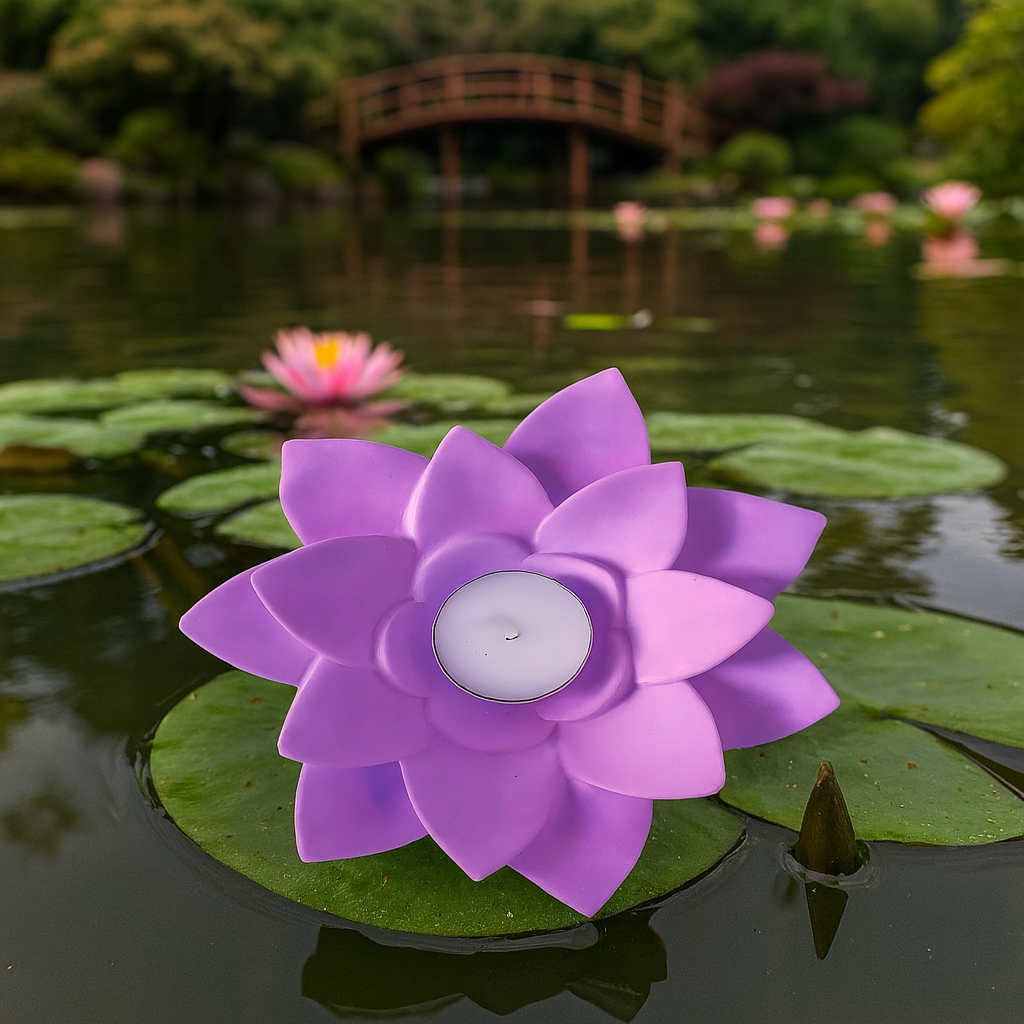 Il Fiore di Loto lilla è il simbolo della trascendenza e dell’unione con l’energia universale. Rappresenta la saggezza spirituale, la pace interiore e la connessione con il divino che vive in ognuno di noi.