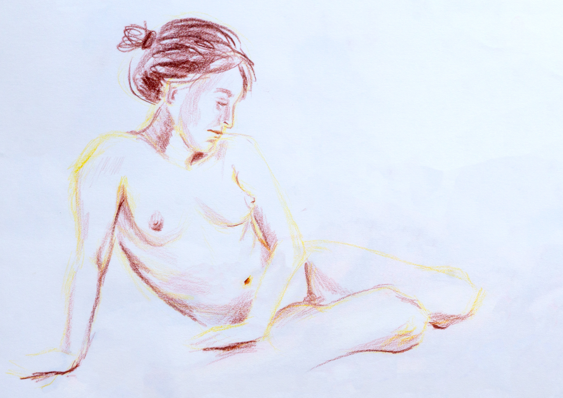 25.03.2024. colored pencils