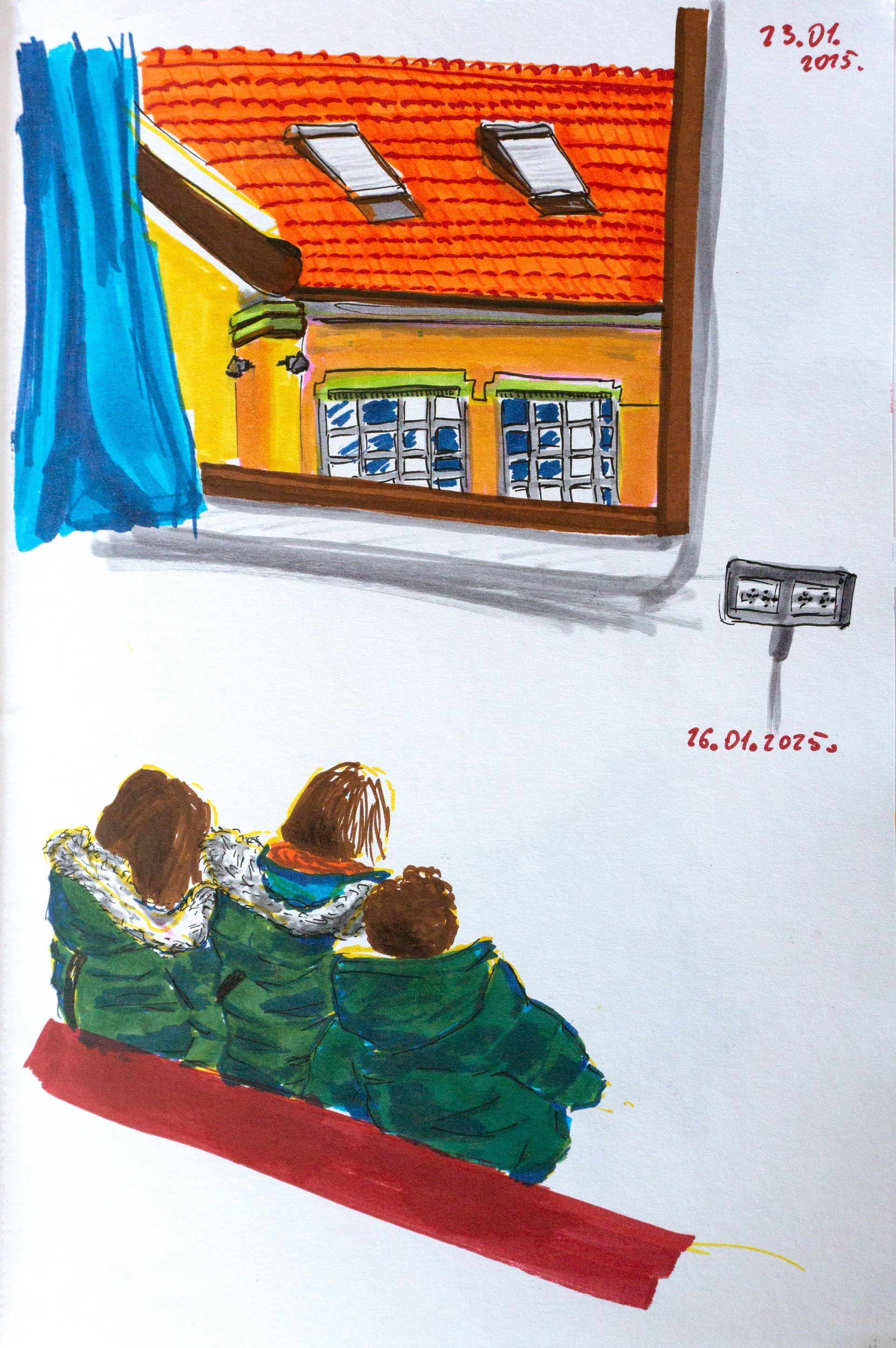 23.&26. 01. 2025. (markers)