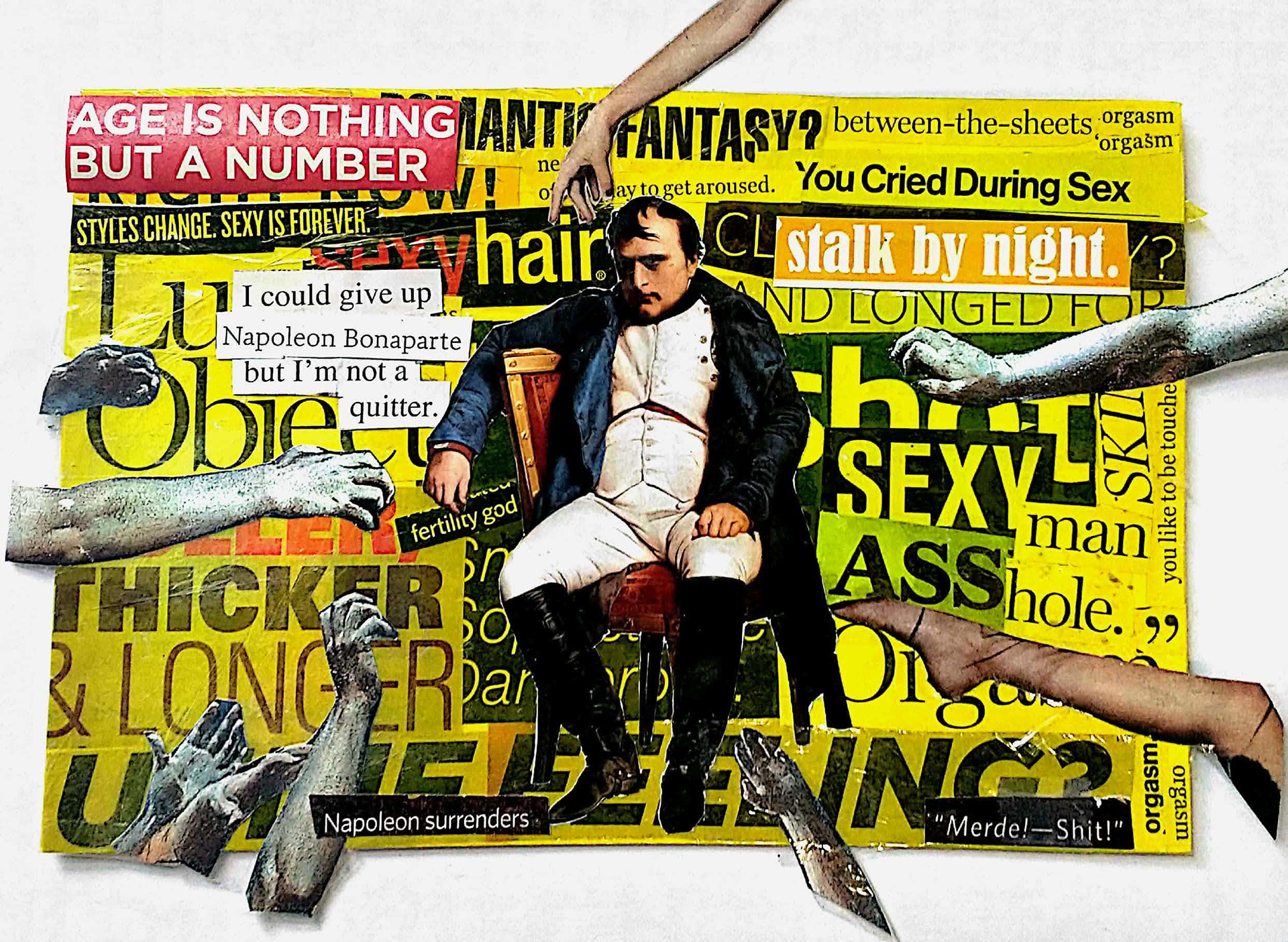 The Incomprehensible Allure of Napoleon Bonaparte. Collage