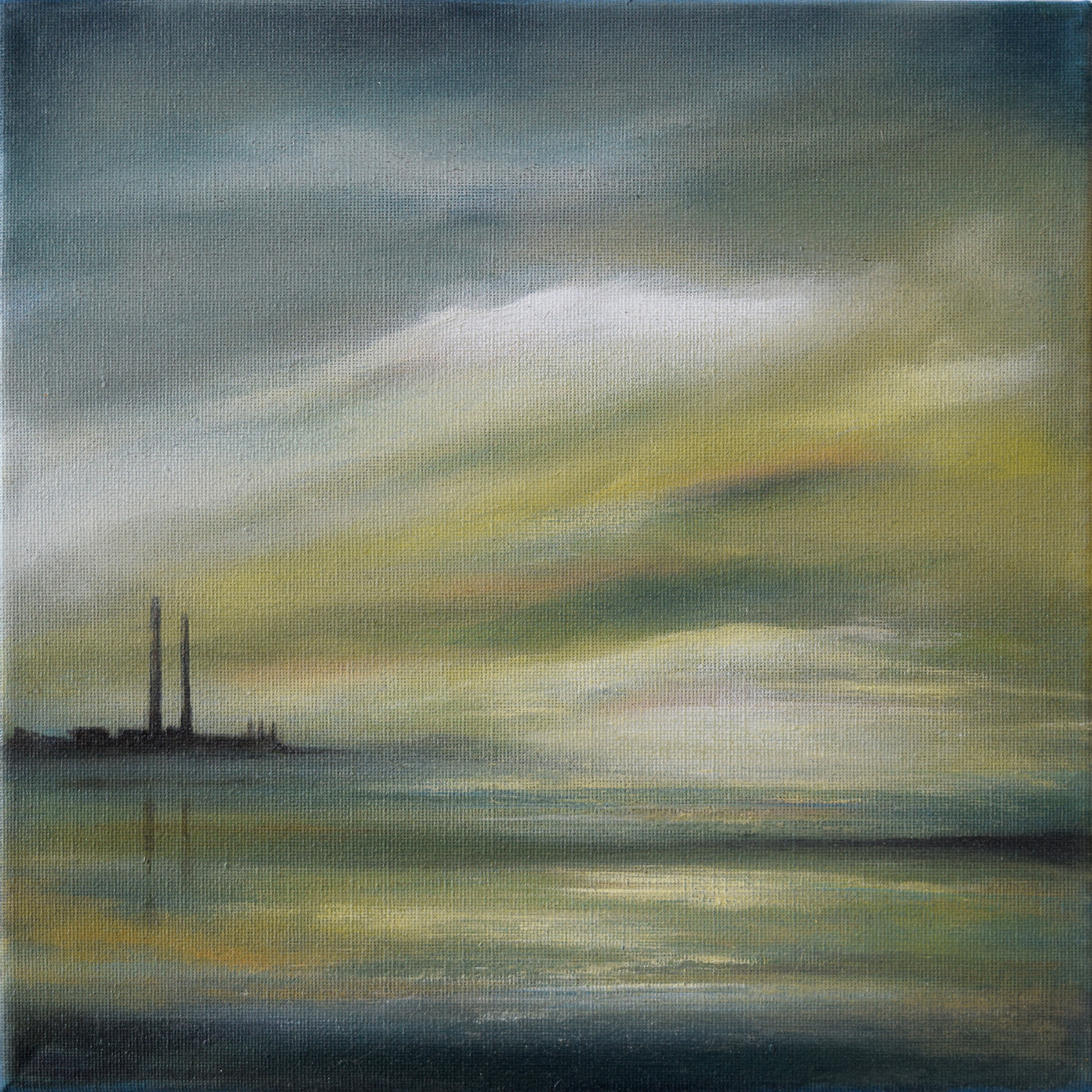 Pigeon House No.2. Original oil painting by James Rooney. 