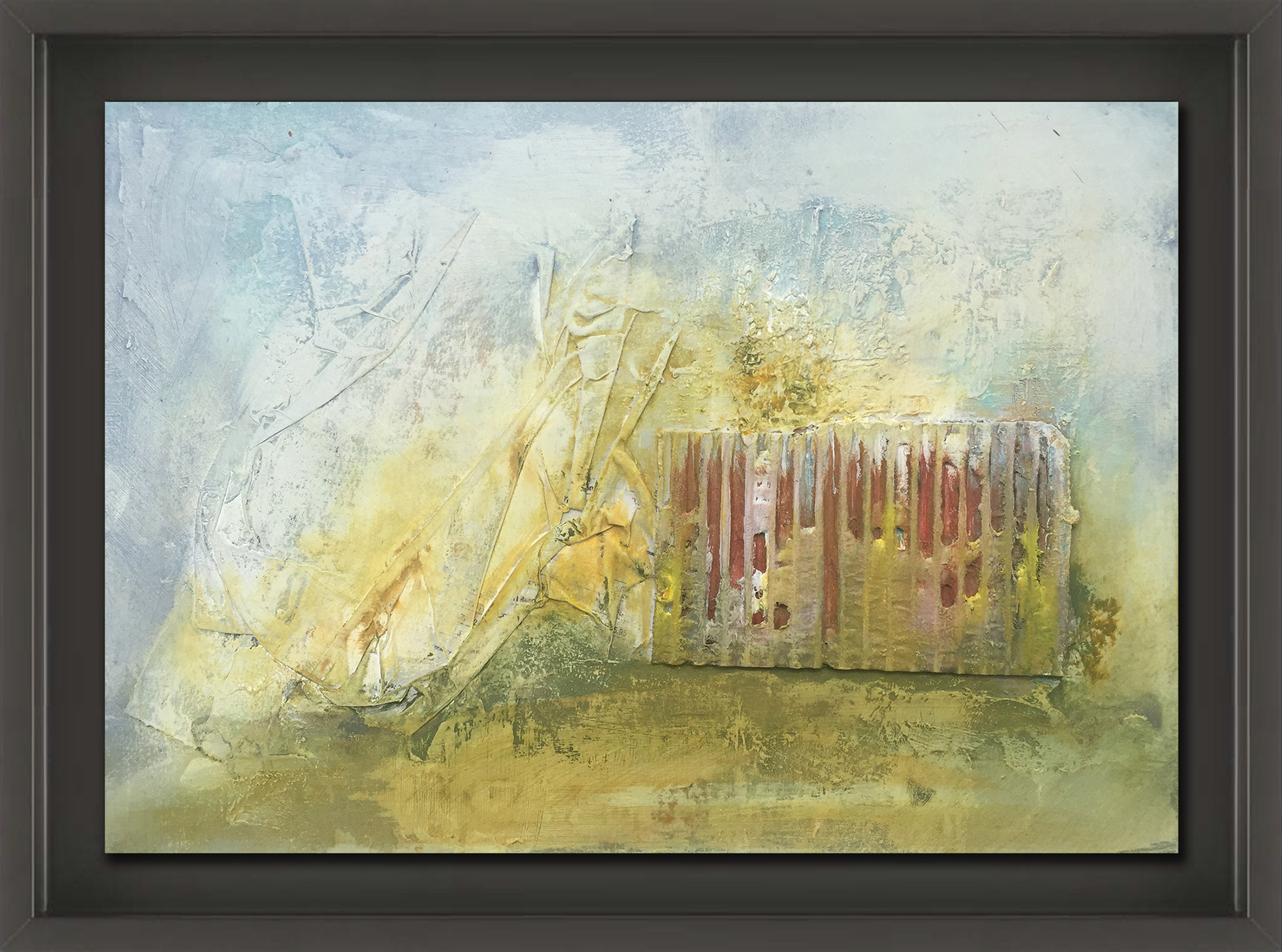 Outhouse. Original oil painting by James Rooney.