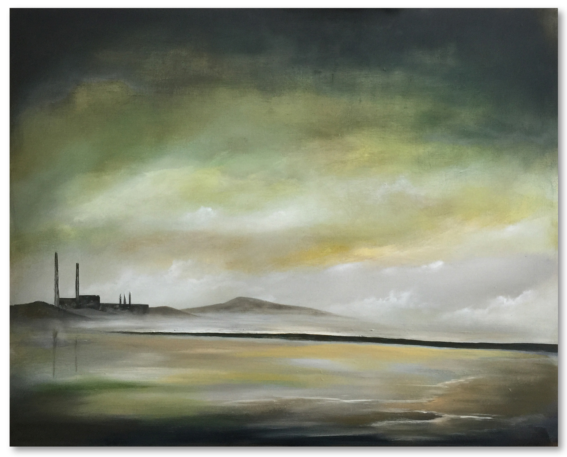 Pigeon House No.1. Original oil painting by James Rooney. 100x80cm