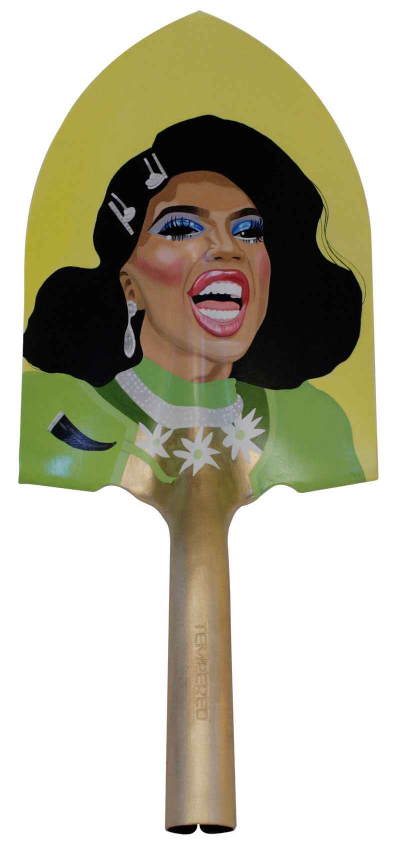 Naomi Smalls - LIFE'S | oil on shovel | 2020