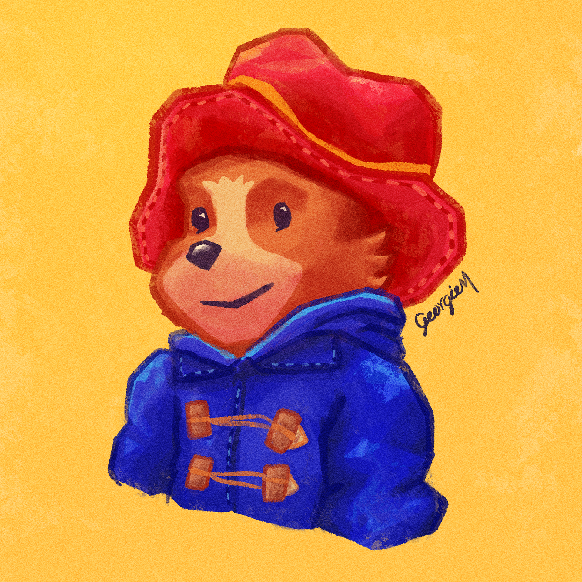 2025: Paddington Bear, for my niece