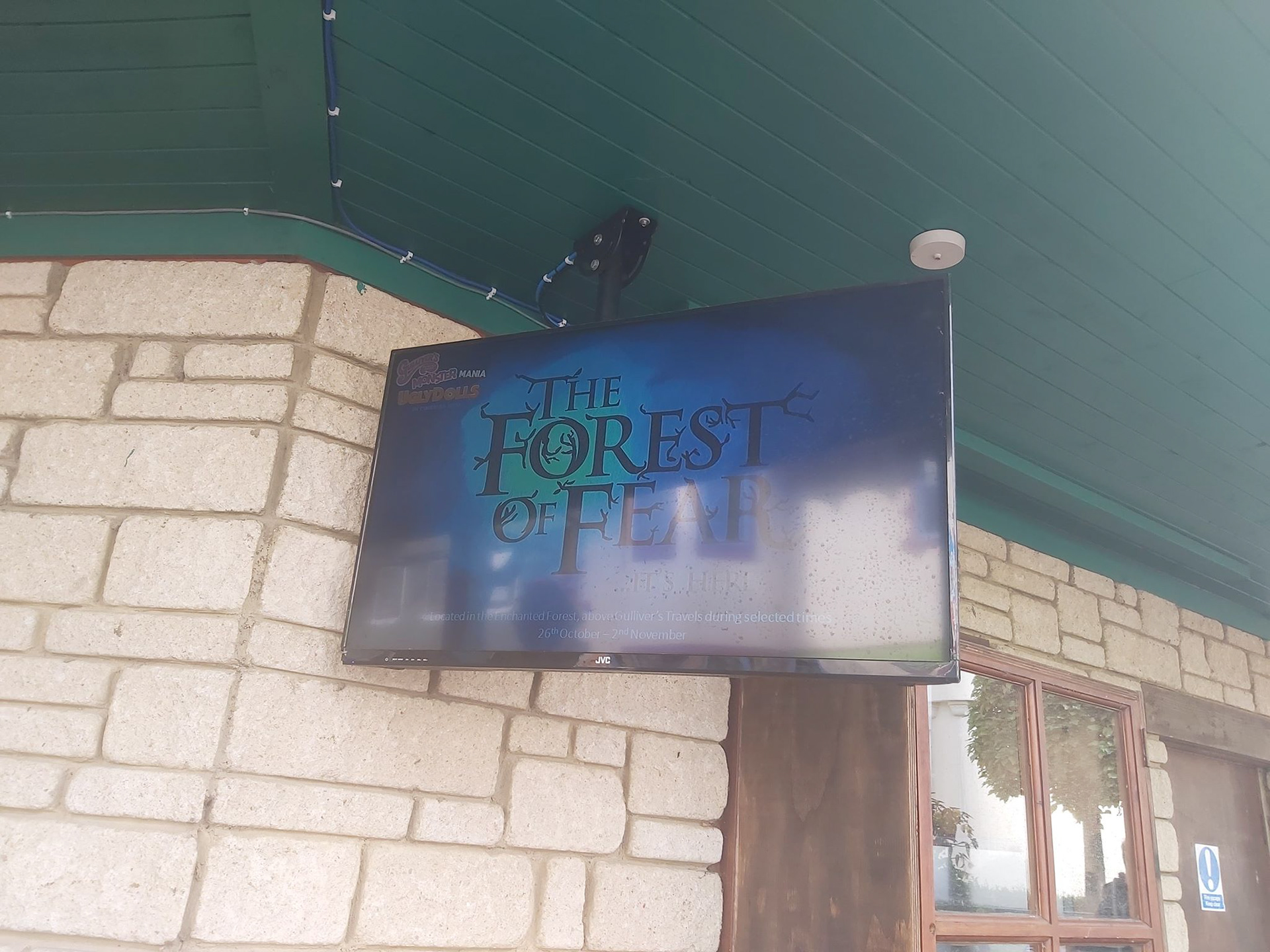 The logo in use on park advertisements (Image Credit: Ewan Beddoe)