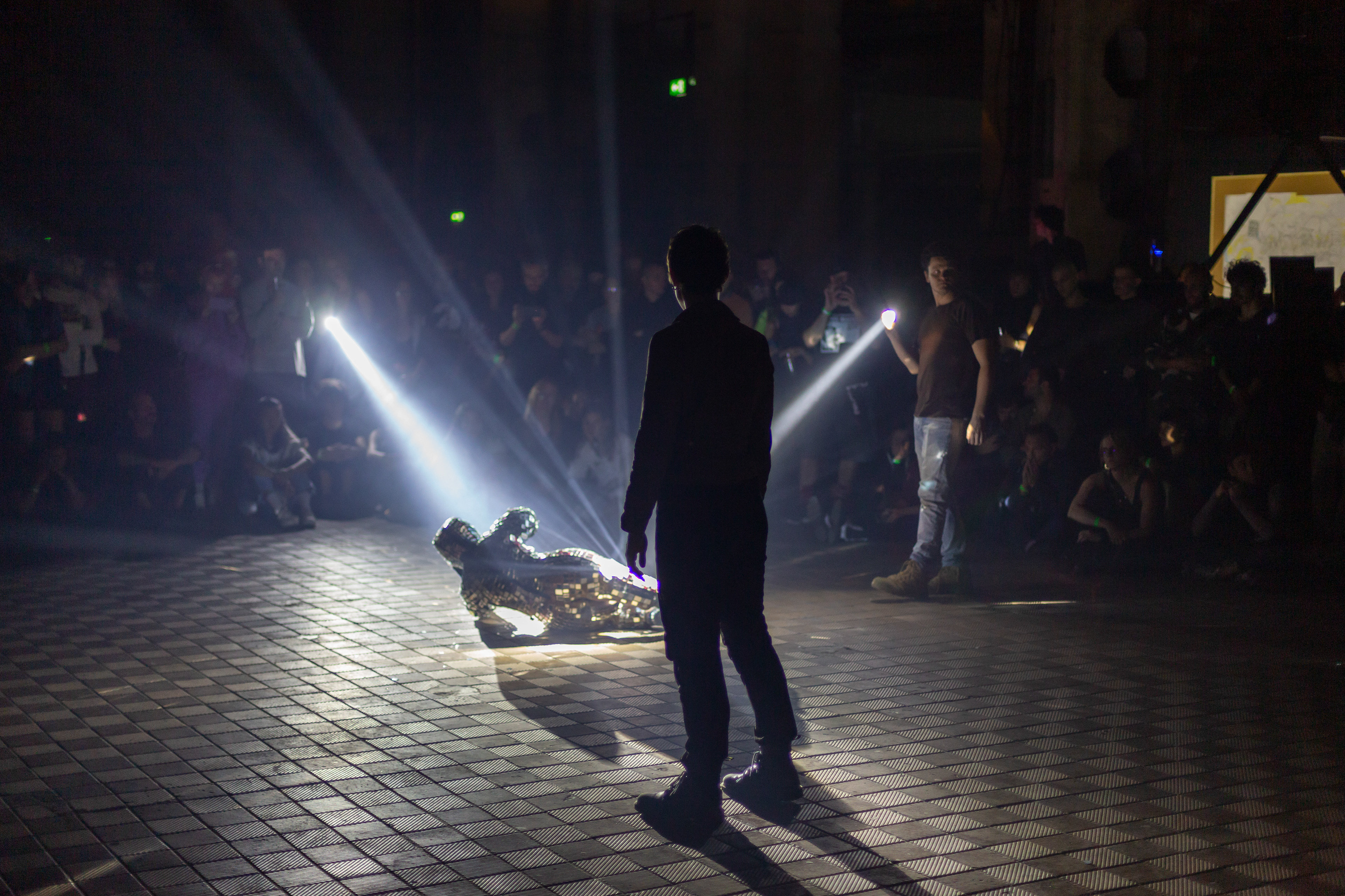 Atonale Berlin, Jasmin Saleh, Amber Fasquelle, Laxlan Petras, performance