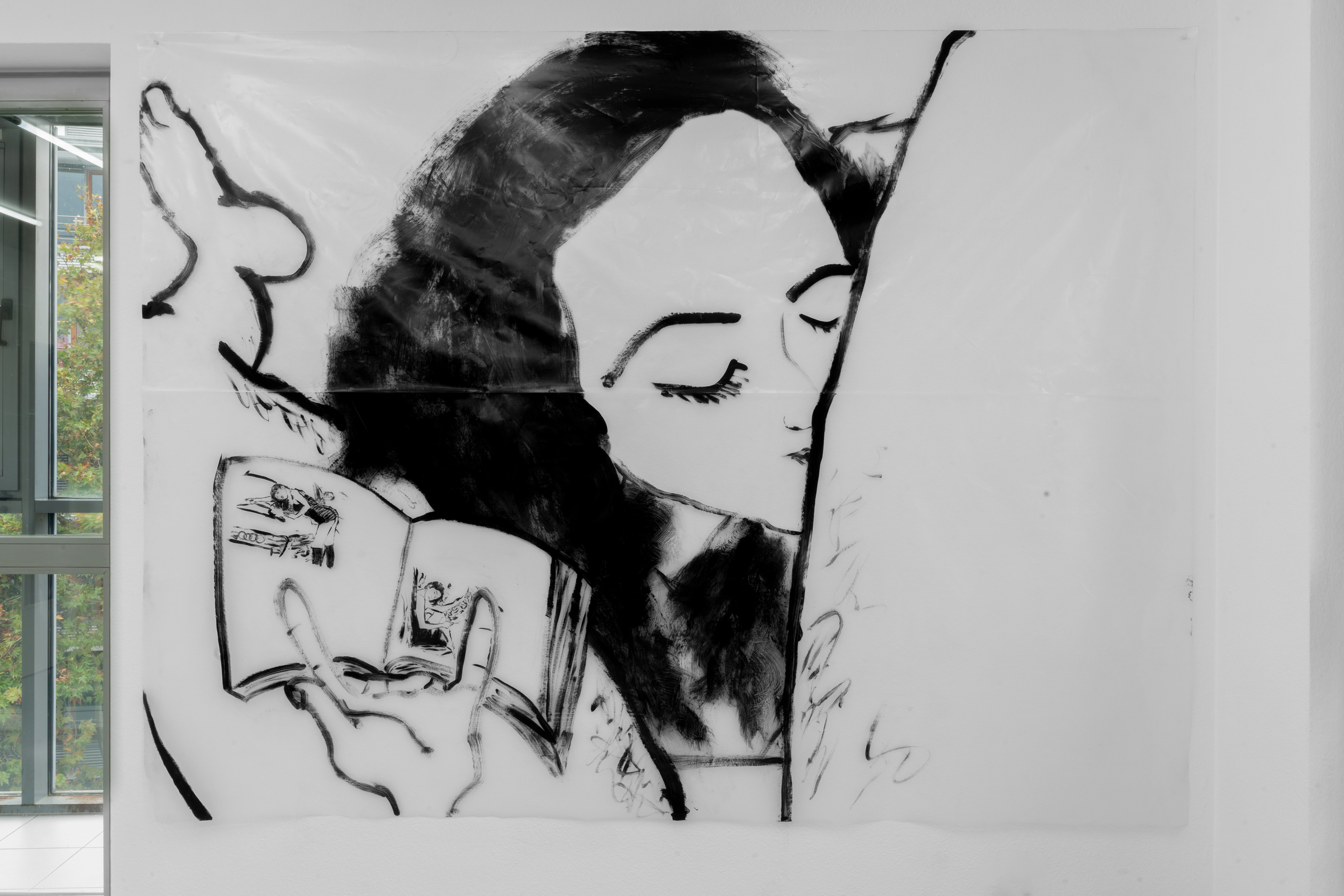 Oliver Coran, Acryl on foil