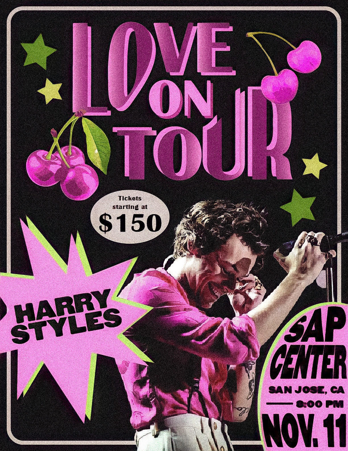 Harry Styles Love On Tour (Poster)